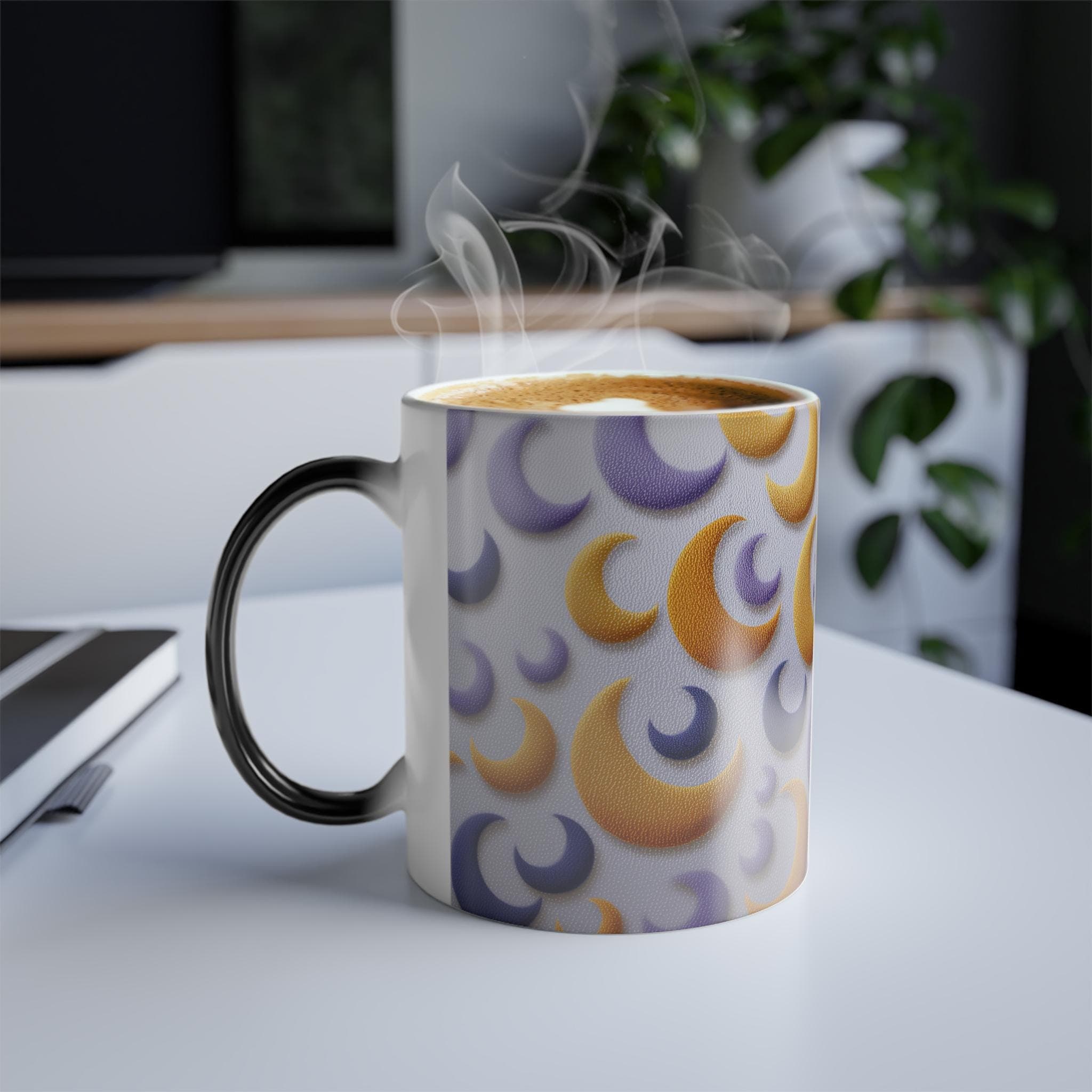 Ramadan & Eid Mug, Color Morphing Mug, 11oz Islamic Festive Gift Colorful Heat Sensitive Coffee Lover Ramzan Mug Tea