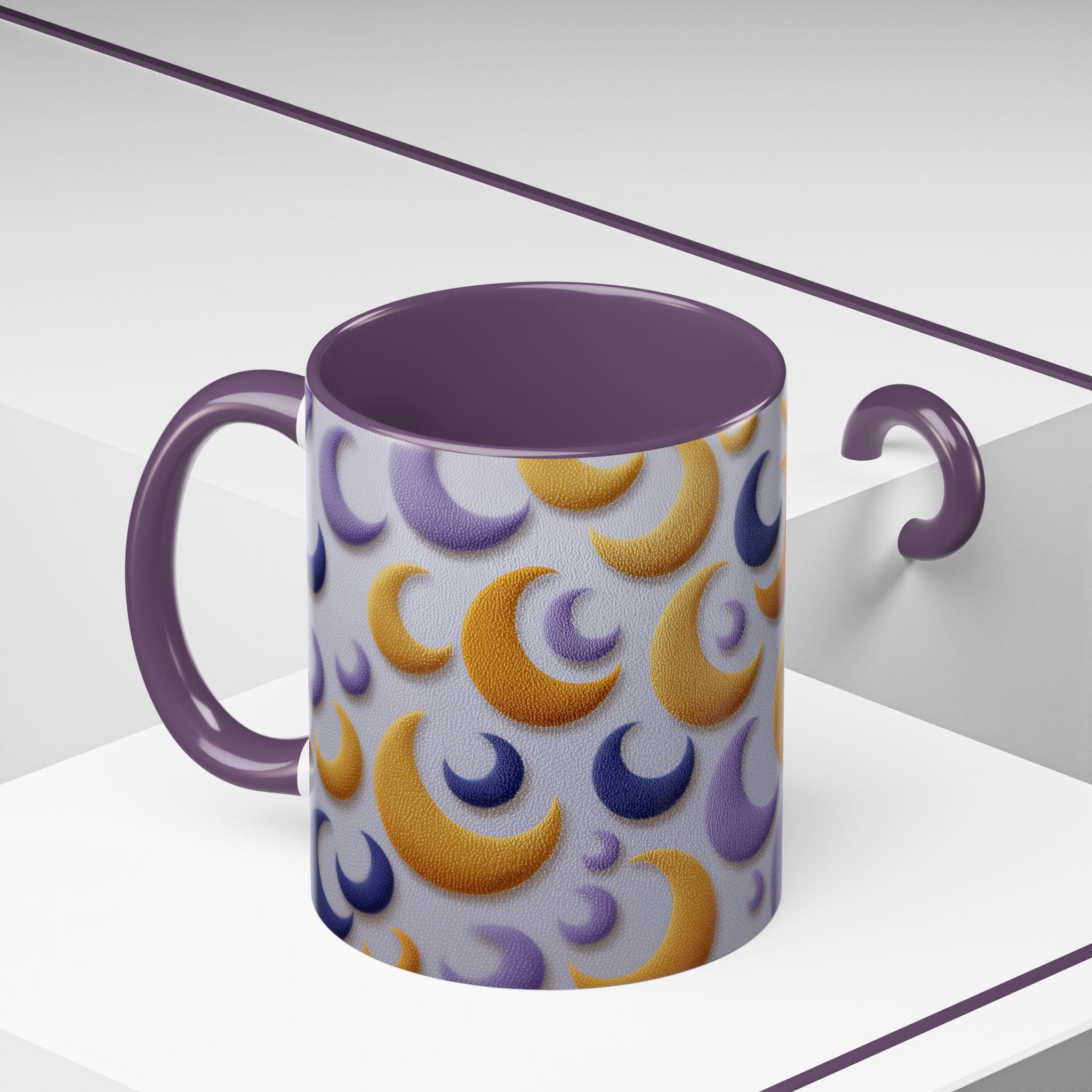 Ramadan & Eid Mug, Accent Coffee Mug (11, 15oz) Islamic Festive Gift Colorful Coffee Lover Ramzan Mug Tea Cup Eid Fitr