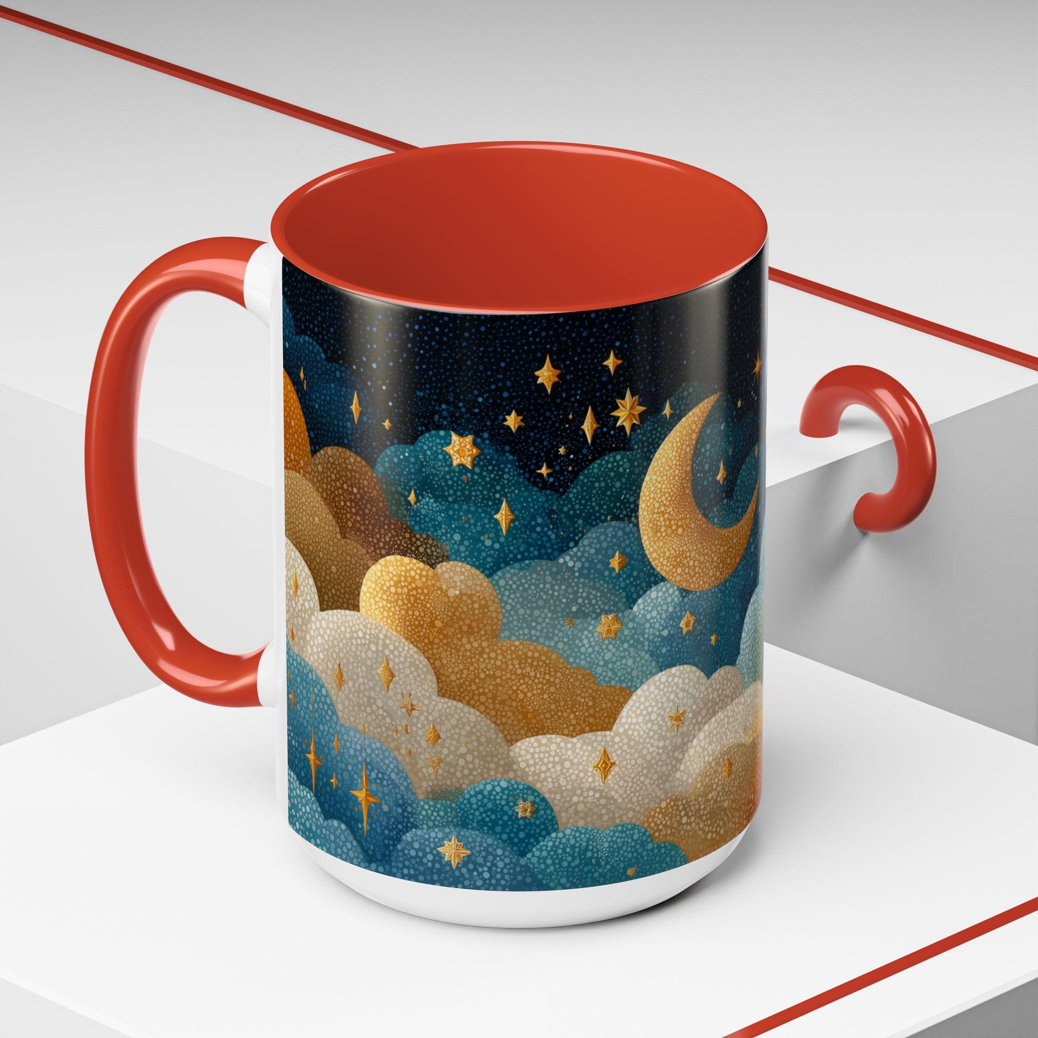 Ramadan & Eid Mug, Accent Coffee Mug (11, 15oz) Islamic Festive Gift Colorful Coffee Lover Ramzan Mug Tea Cup Eid Fitr