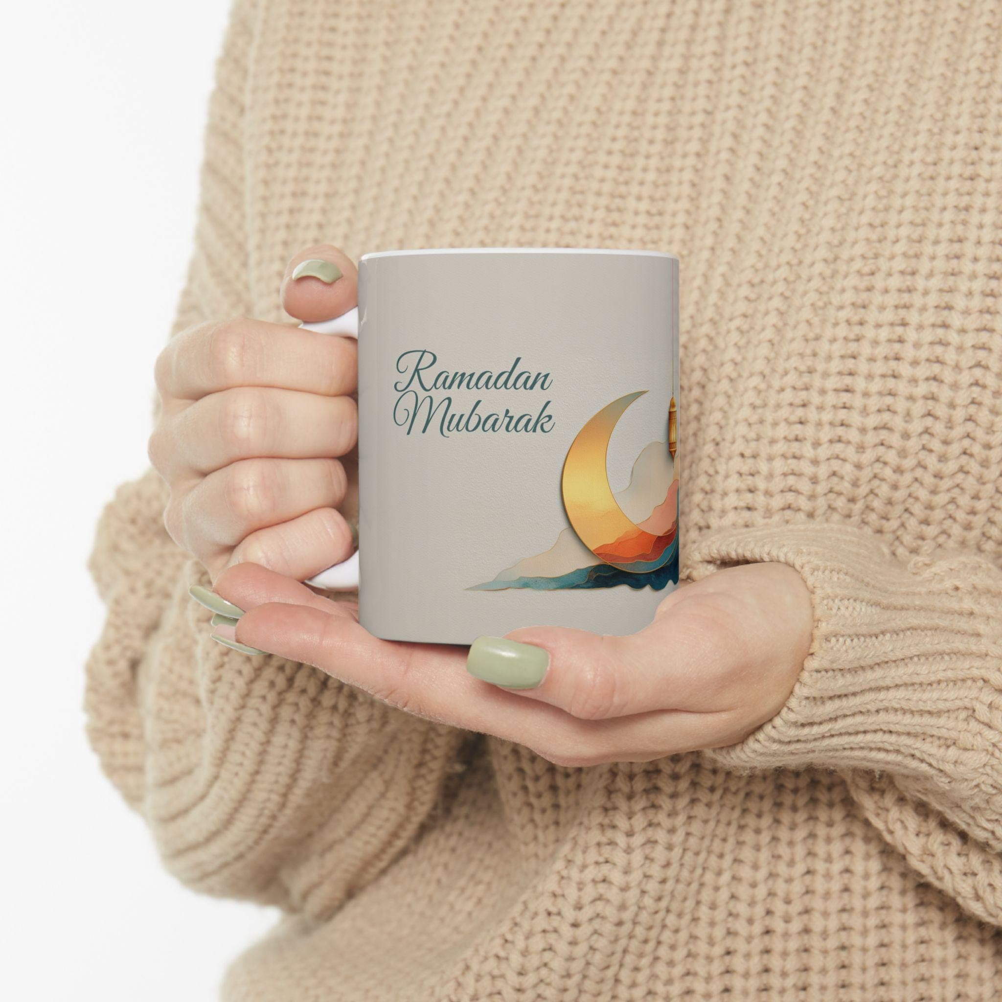 Custom Ramadan & Eid Mug, Ceramic Mug Gift, 11oz 15oz Islamic Festive Gift Colorful Coffee Lover Ramzan Personalized Mug Tea Cup Eid ul Fitr