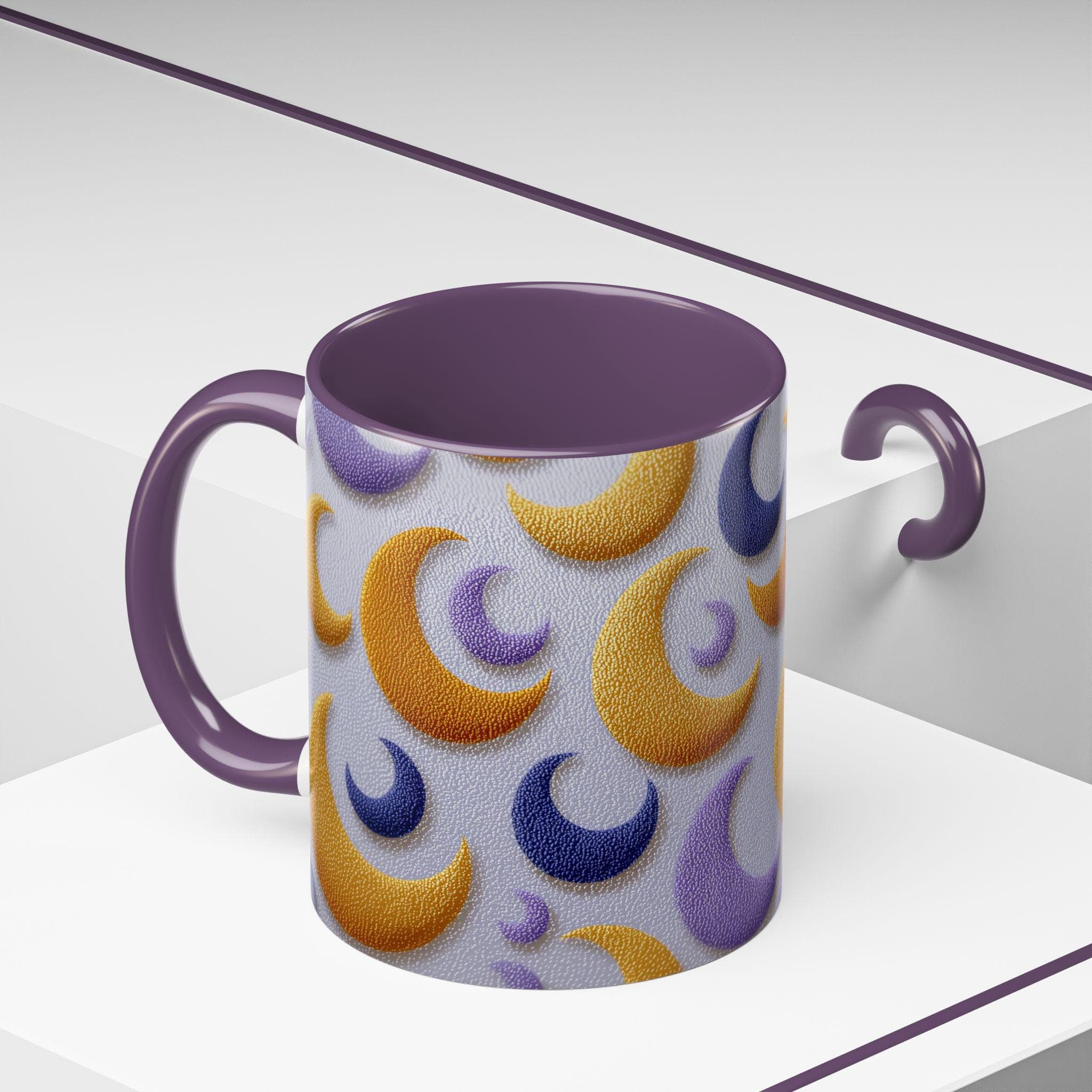 Ramadan & Eid Mug, Accent Coffee Mug (11, 15oz) Islamic Festive Gift Colorful Coffee Lover Ramzan Mug Tea Cup Eid Fitr