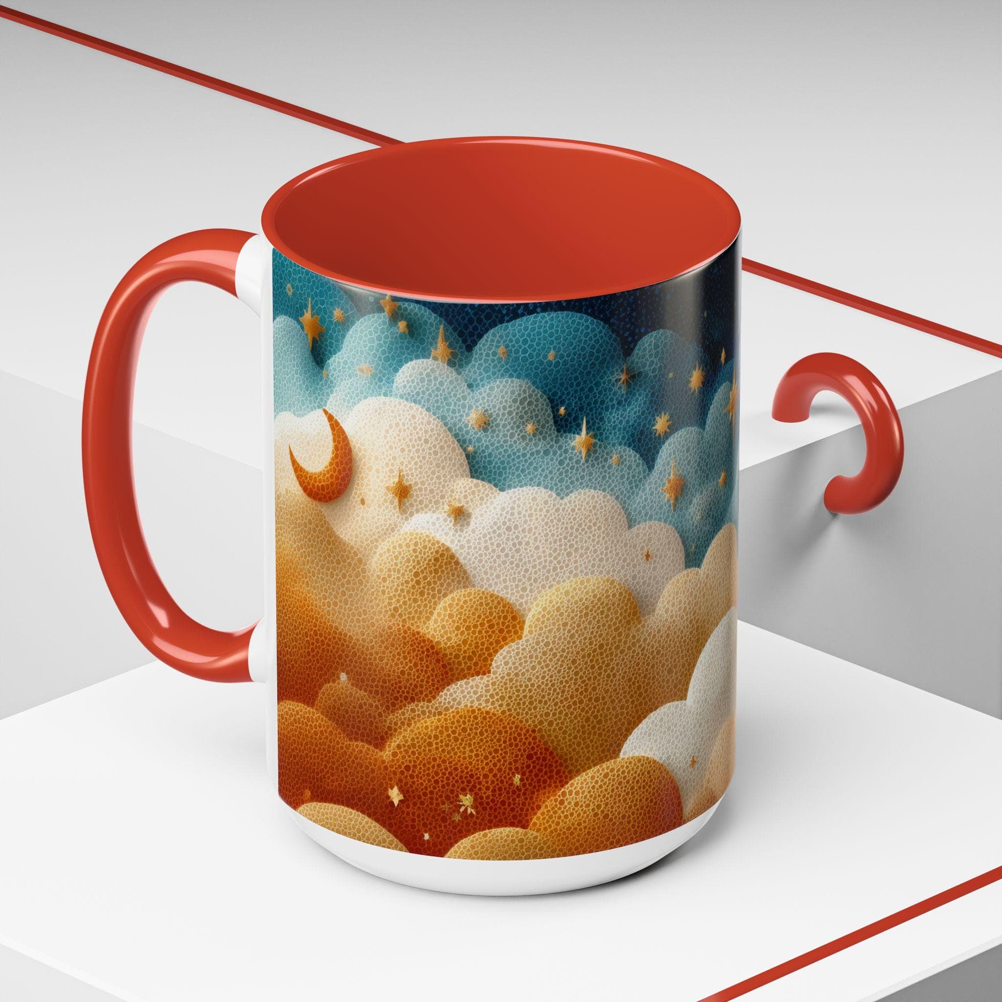 Ramadan & Eid Mug, Accent Coffee Mug (11, 15oz) Islamic Festive Gift Colorful Coffee Lover Ramzan Mug Tea Cup Eid Fitr