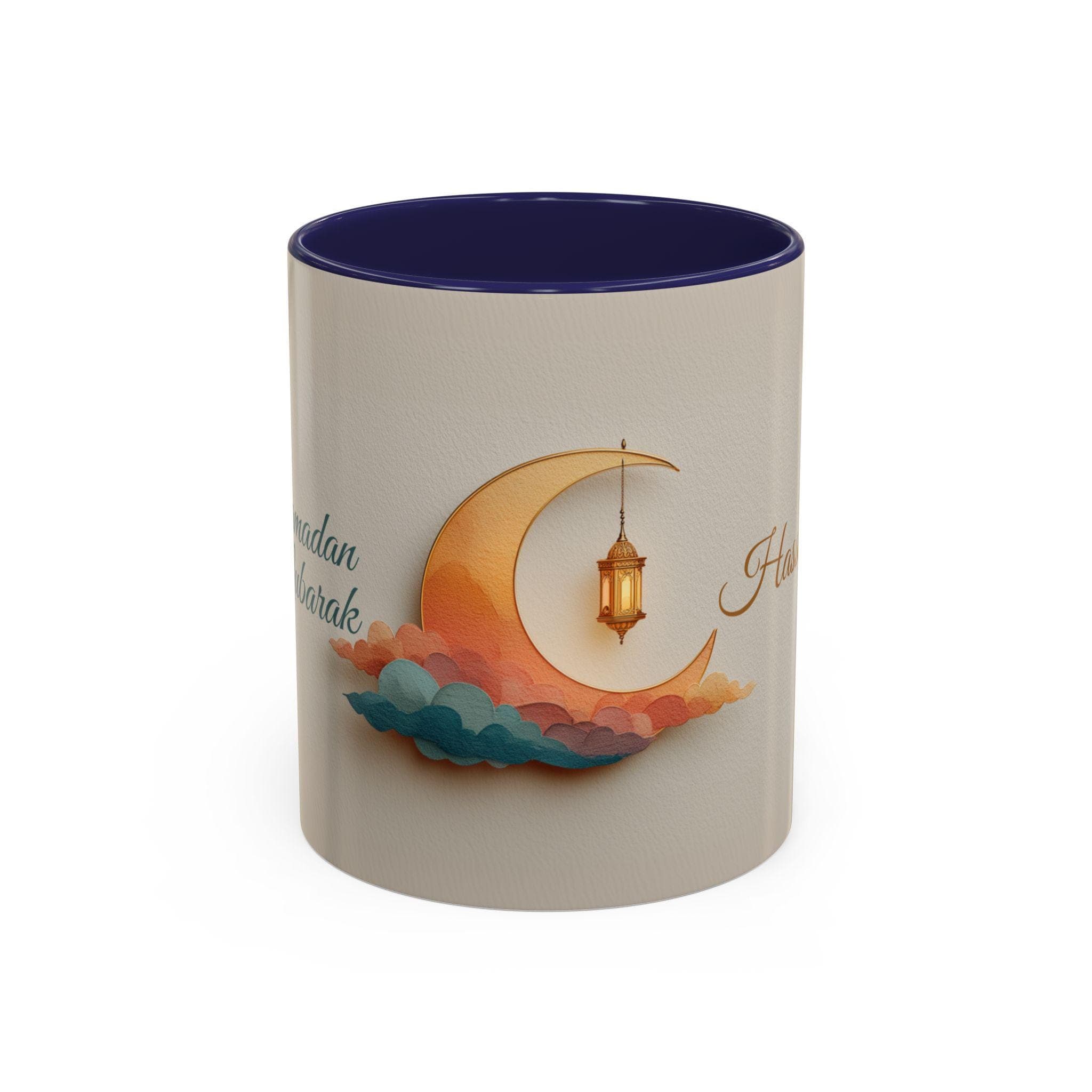 Custom Ramadan & Eid Mug, Accent Coffee Mug (11, 15oz) Islamic Festive Gift Colorful Coffee Lover Ramzan Personalized Mug Tea Cup Eid Fitr