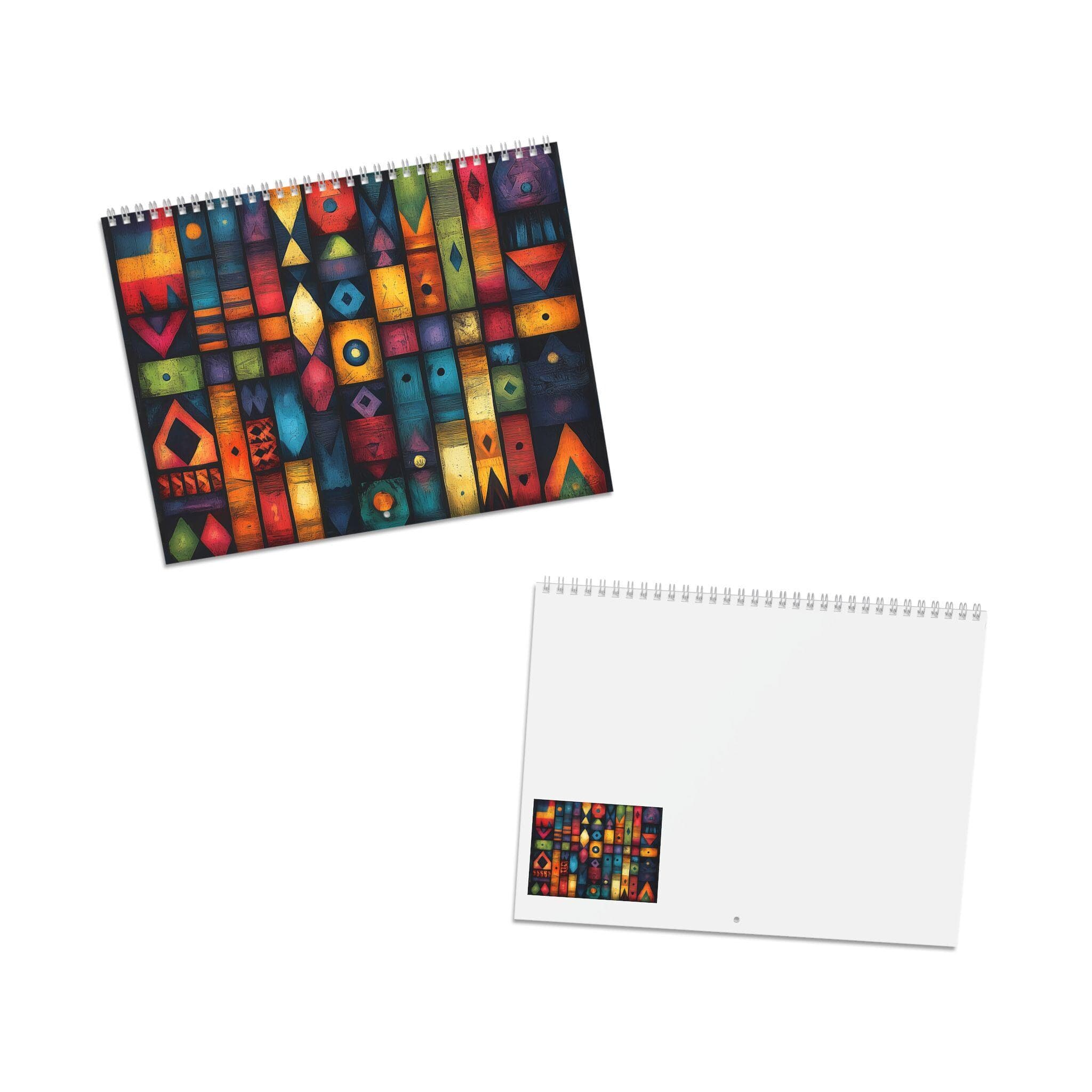 2025 African Art Wall Calendar Yearly Planner Monthly Scheduler Office Decor Home Organization Afro Ethnic Traditional Art Black culture - image 3