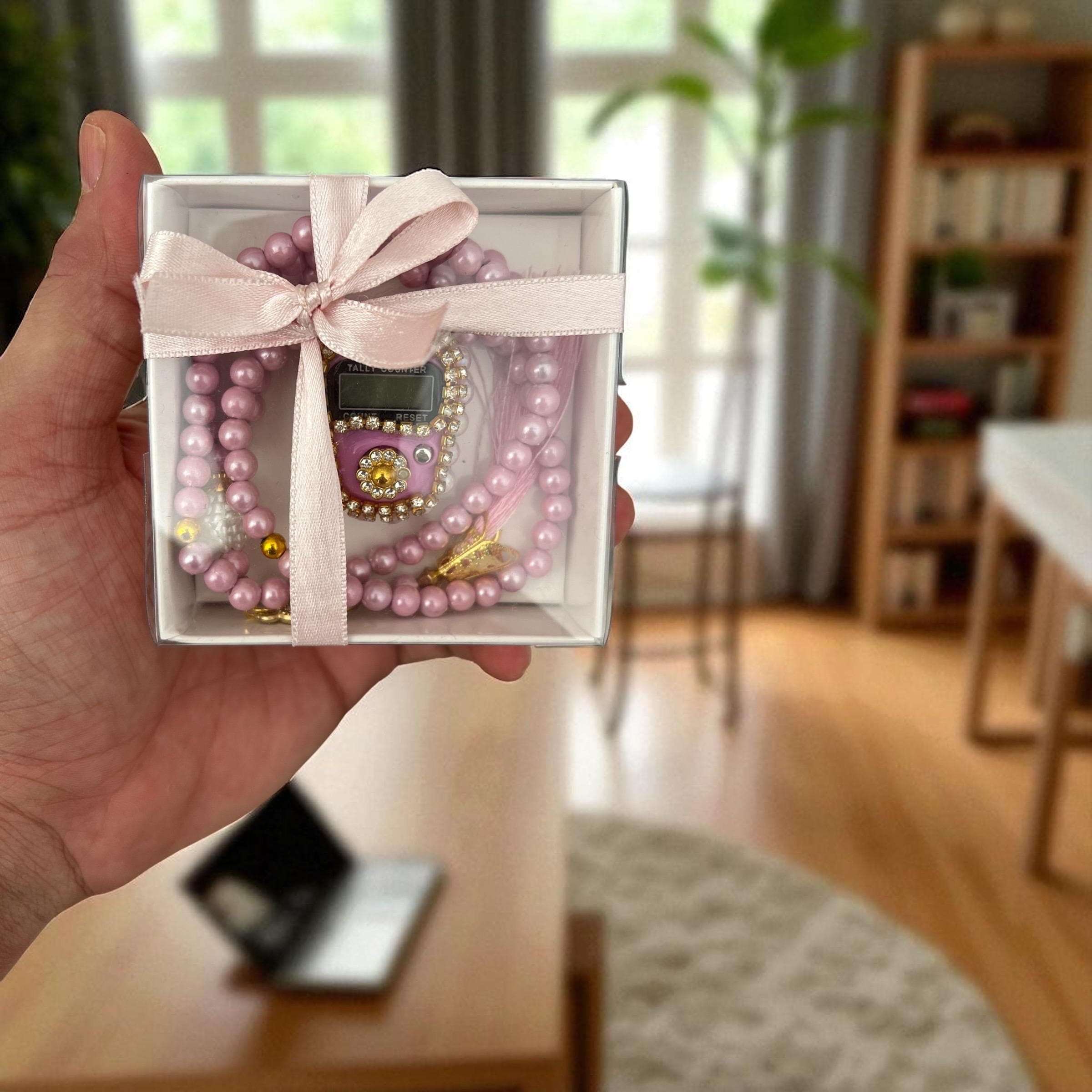 Personalized Digital Tasbih Gift Set: Muslim Wedding Favors, Custom Islamic Gift - image 5