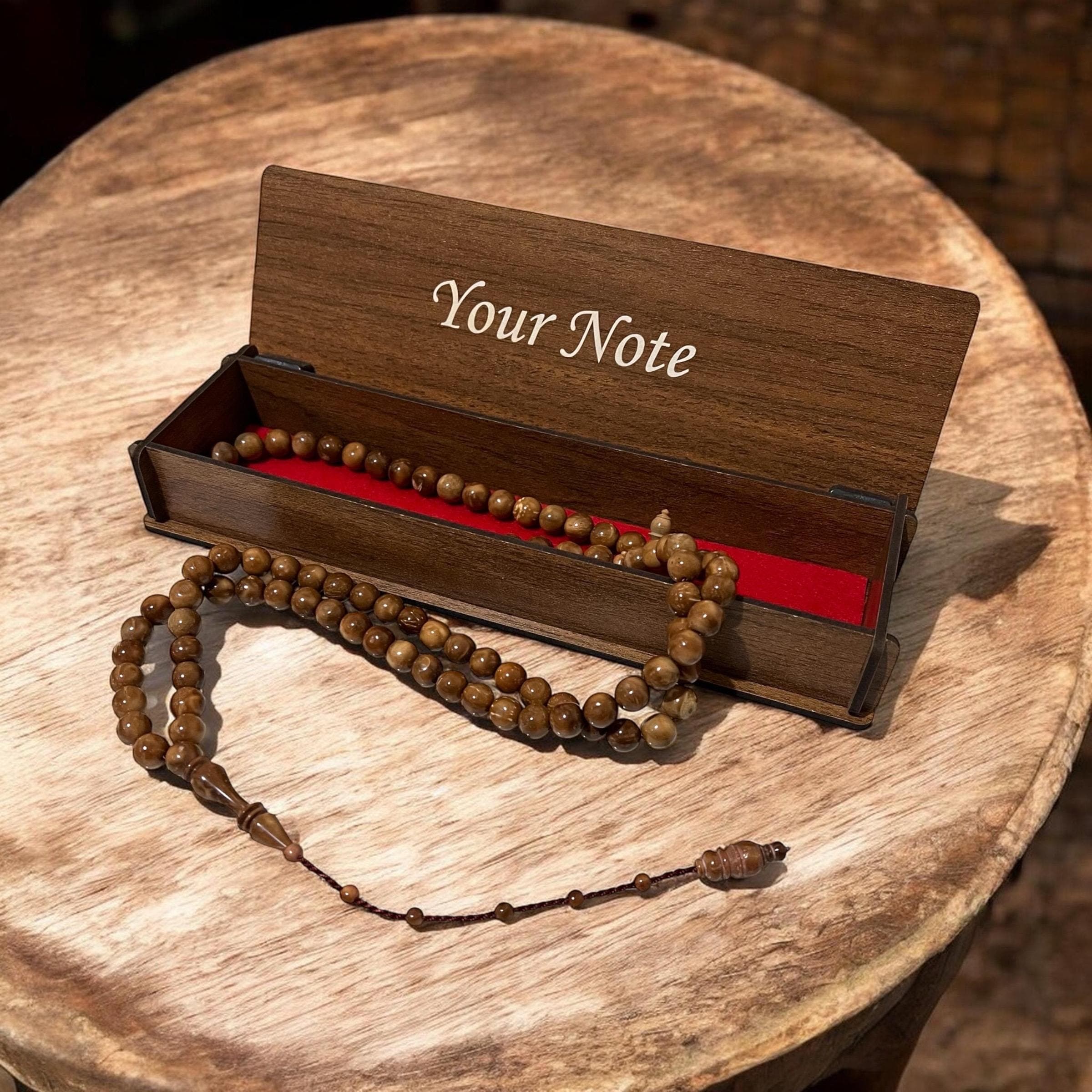 Kuka Wood Tasbih Prayer Beads | 99 Beads Islamic Dhikr Meditation - image 4