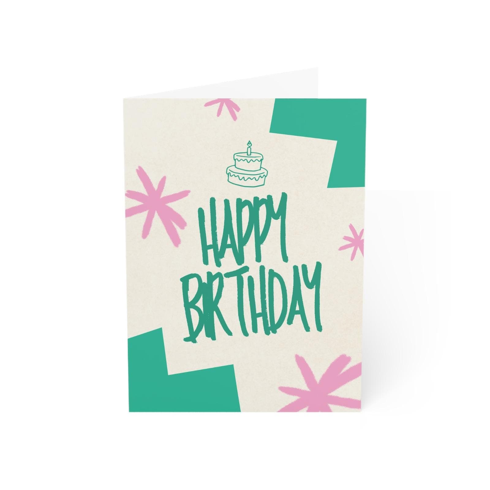 Happy Birthday Card: Blank Inside, 110lb Card Stock - image 3