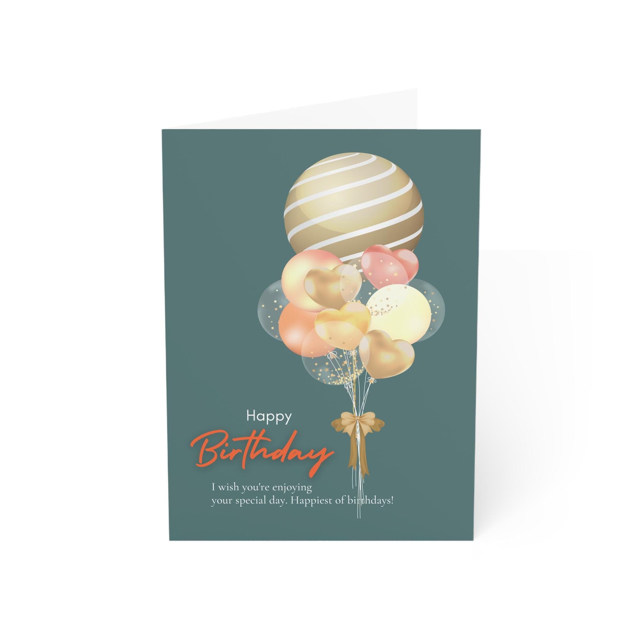 Balloons Birthday Card: Special Day Wishes (4.25x6.25) - image 3