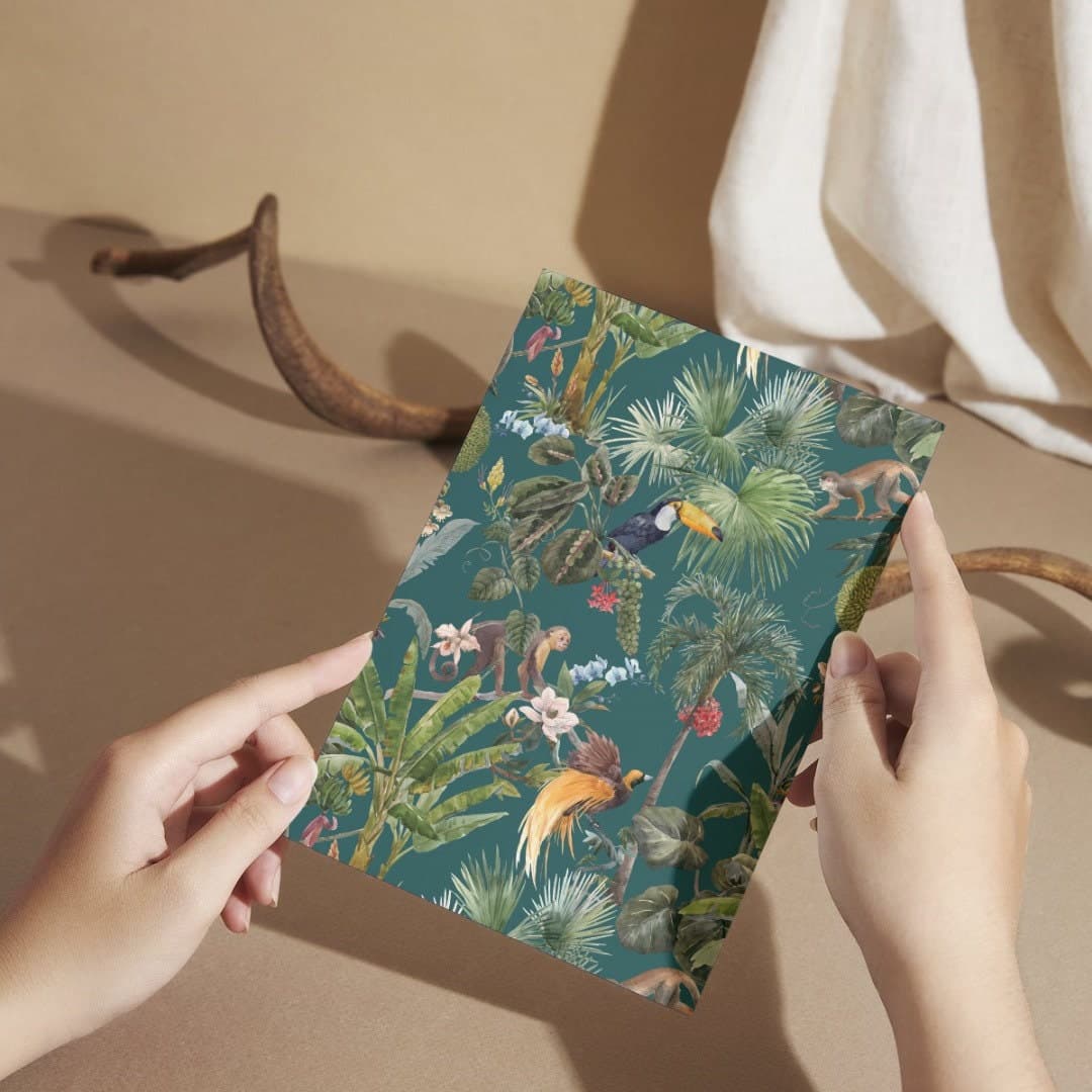Bird Theme Blank Cards, Set of 5 - image 3