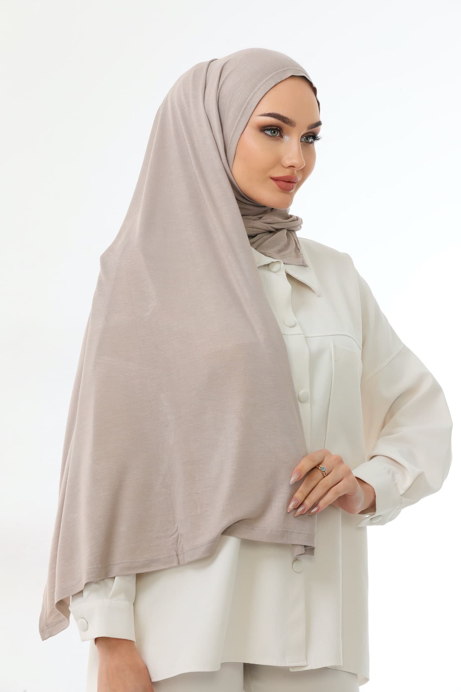 Buy 2 Get 1 FREE, Instant Jersey Hijab, Ready to Wear Scarf, Soft Viscose Lycra - image 4