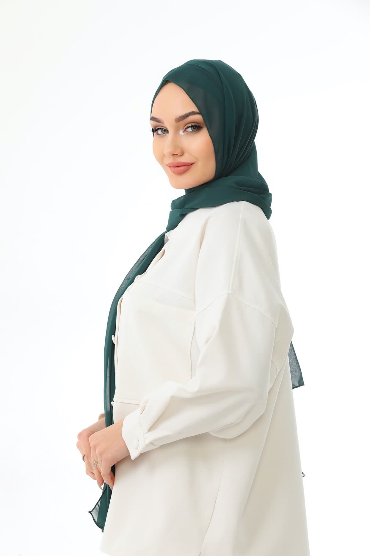 Instant Chiffon Hijab: Ready-to-Wear Muslim Head Wrap - image 4