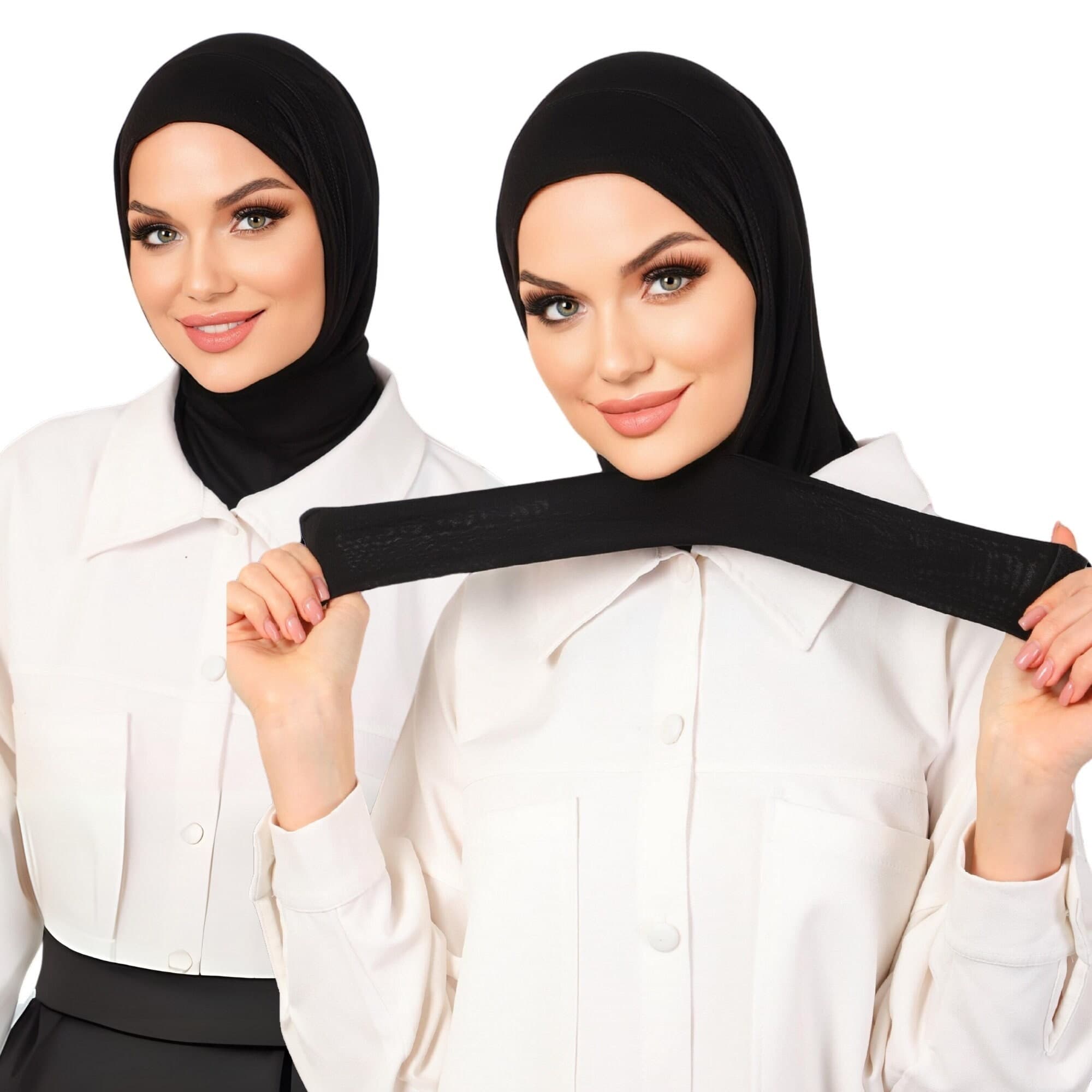 Buy 2 Get 1 FREE, Instant Jersey Hijab, Ready to Wear Wrap, Instant Soft Viscose Lycra Hijab