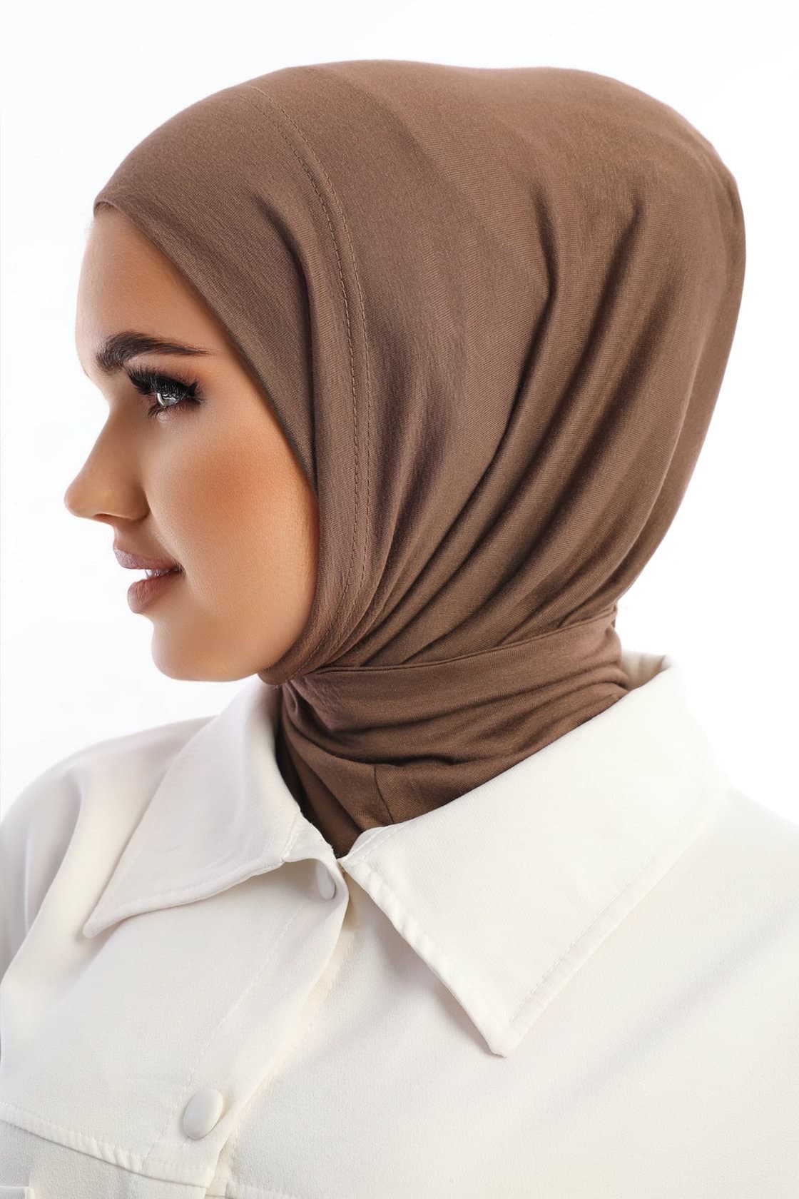 Buy 2 Get 1 FREE!, Instant jersey Hijab, Ready to wear wrap, head wrap, Practical jersey Hijab, Instant Scarf, Ready summer thin hijab - image 4