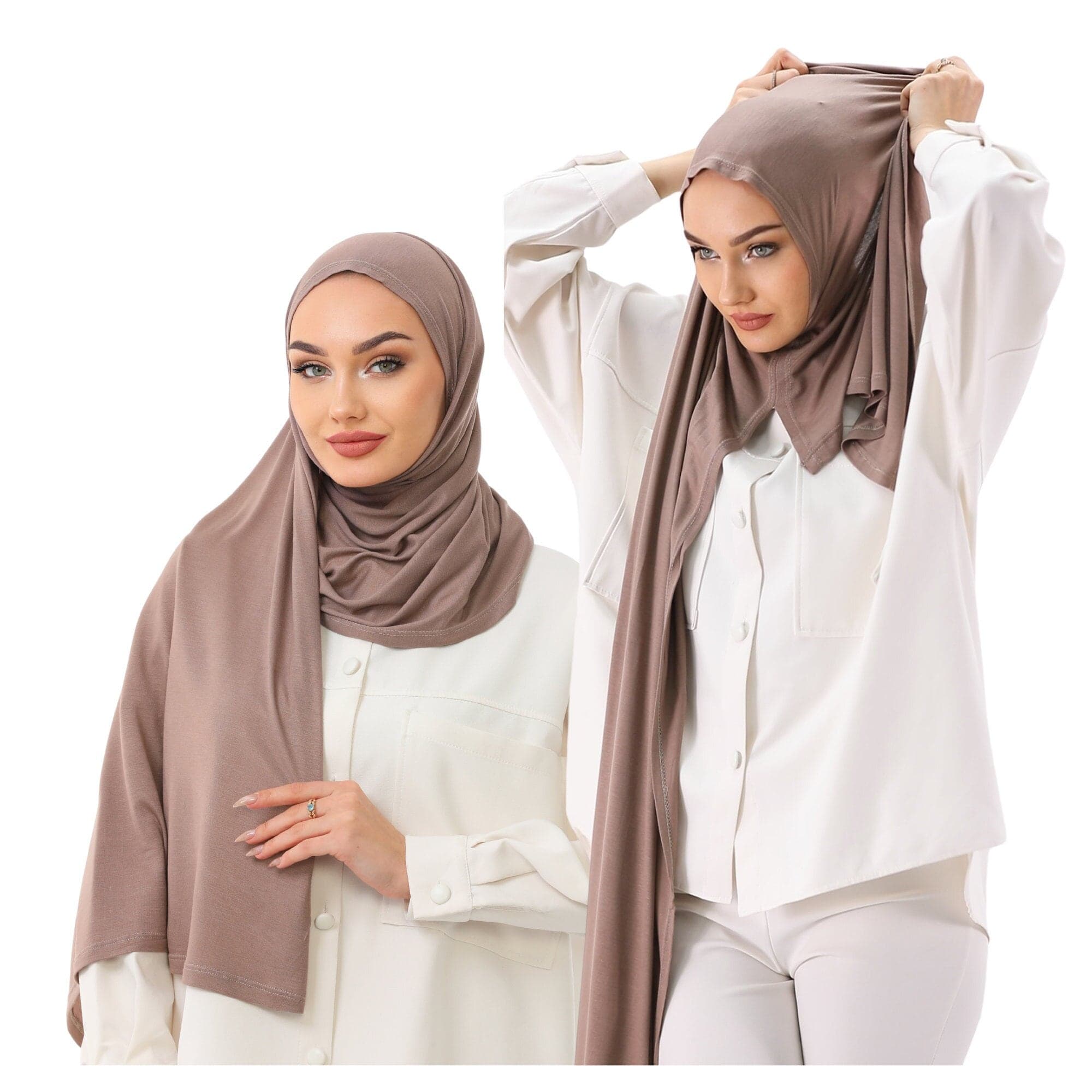 Instant Jersey Hijab: Ready to Wear Viscose Scarf