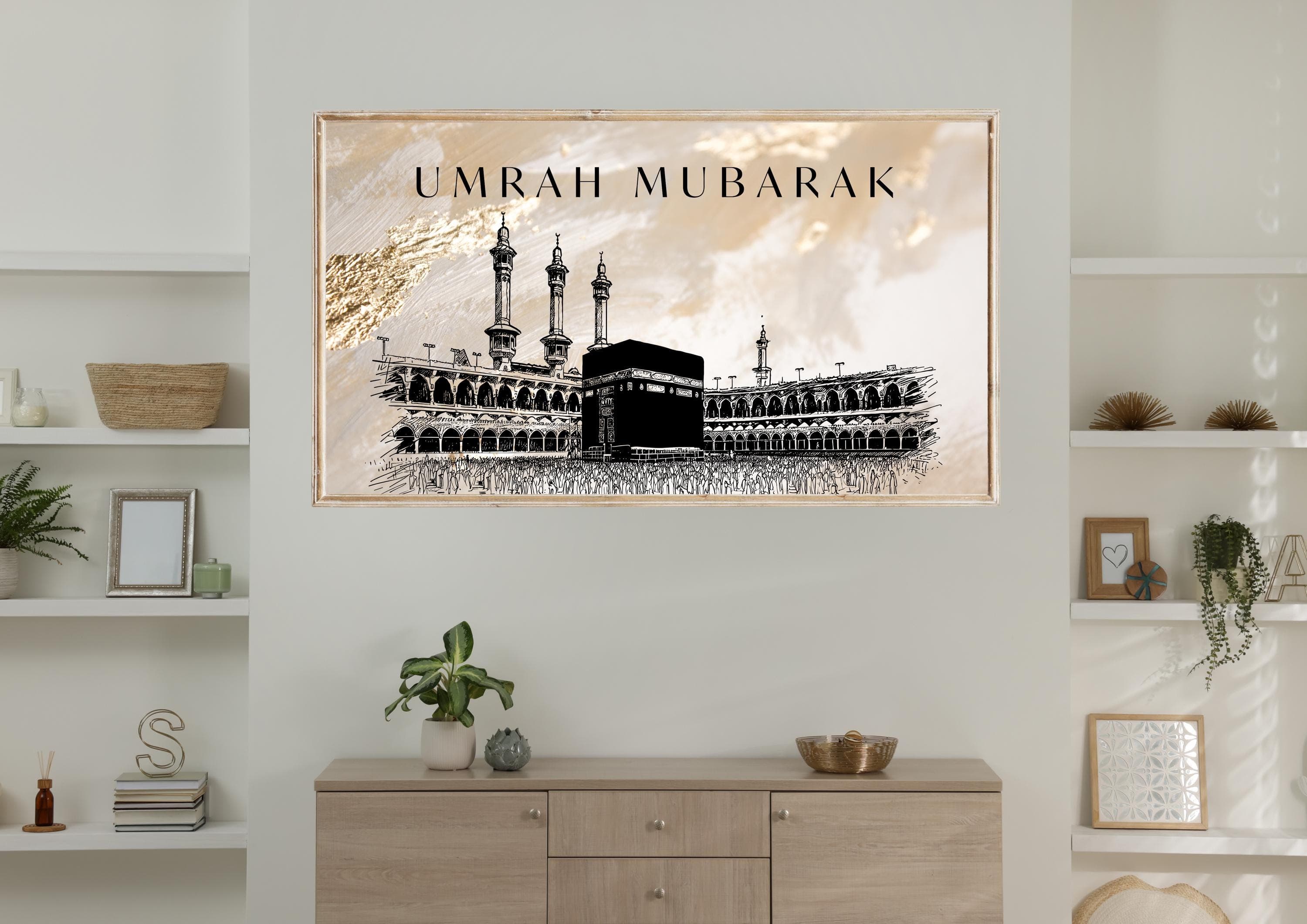 Umrah Mubarak Kaaba Art | Samsung Frame TV, Islamic Home Decor (Digital Download) - image 4