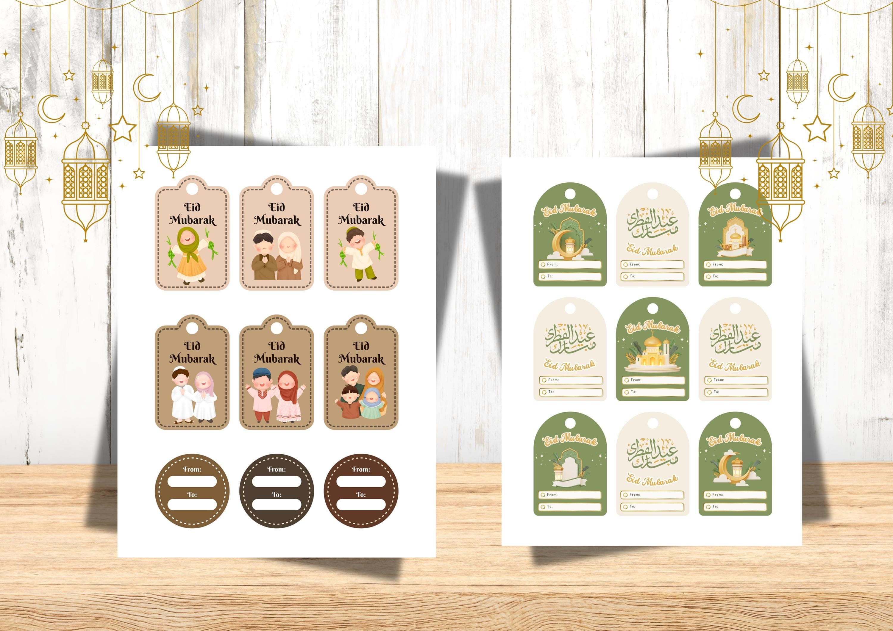 Eid Mubarak Activity Pack: Kids' Coloring Book, Bookmarks (Digital Download) - image 4