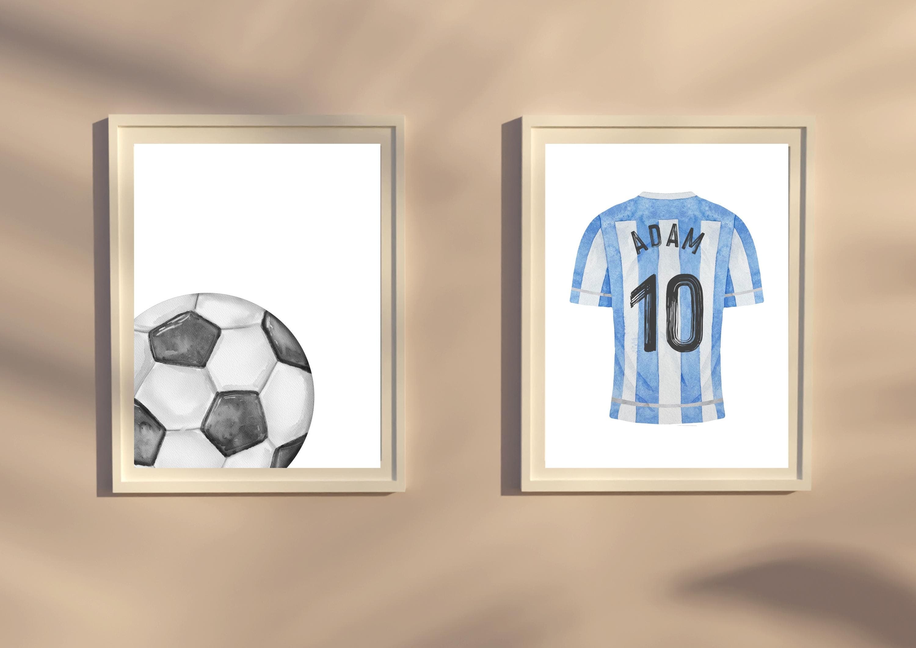 Personalised Soccer Jersey Print Set: Custom Name Number (Digital Download) - image 4