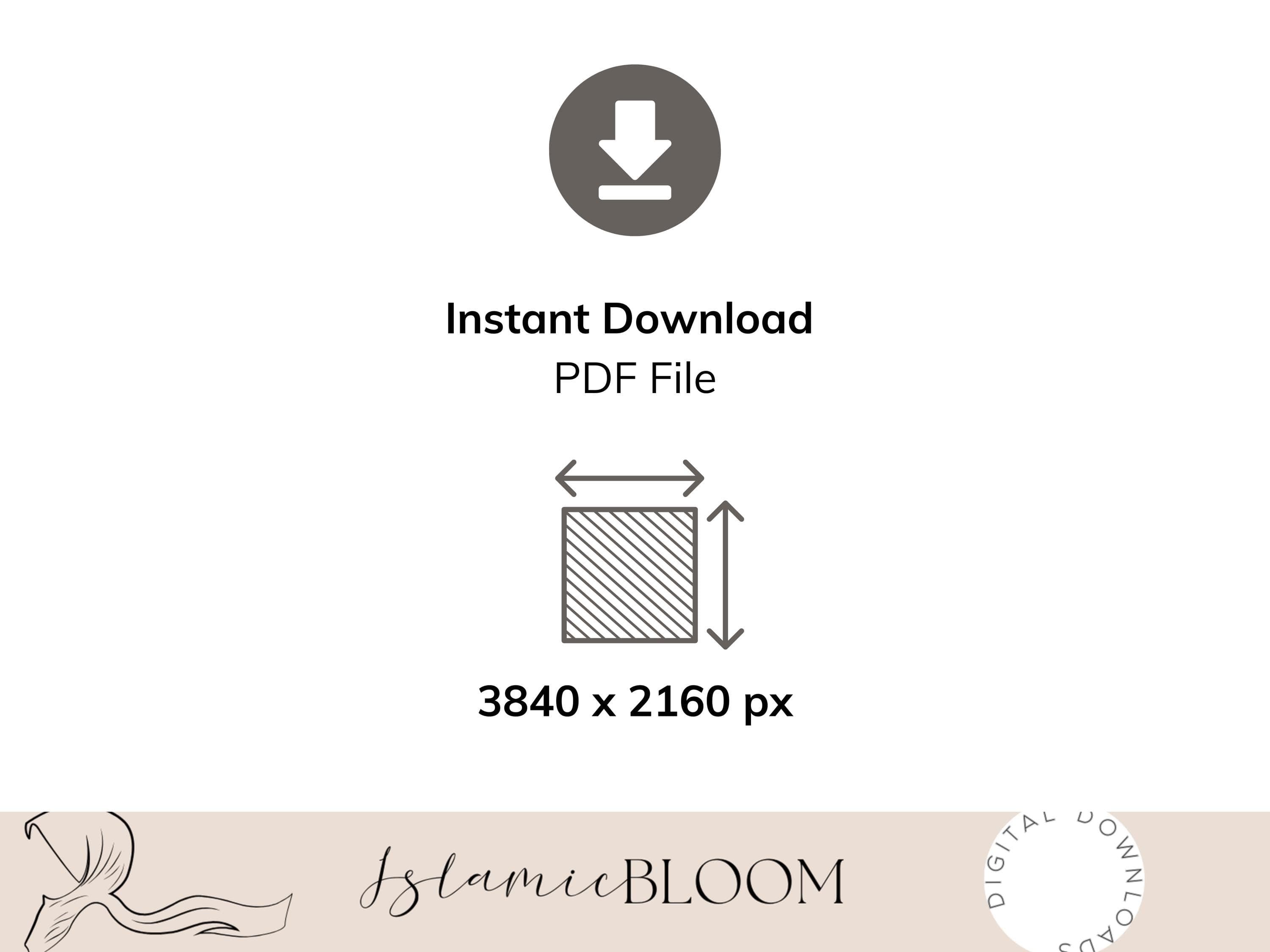 Islamic Samsung Frame TV Art | Quran Verse, Forest Scene (Digital Download) - image 5