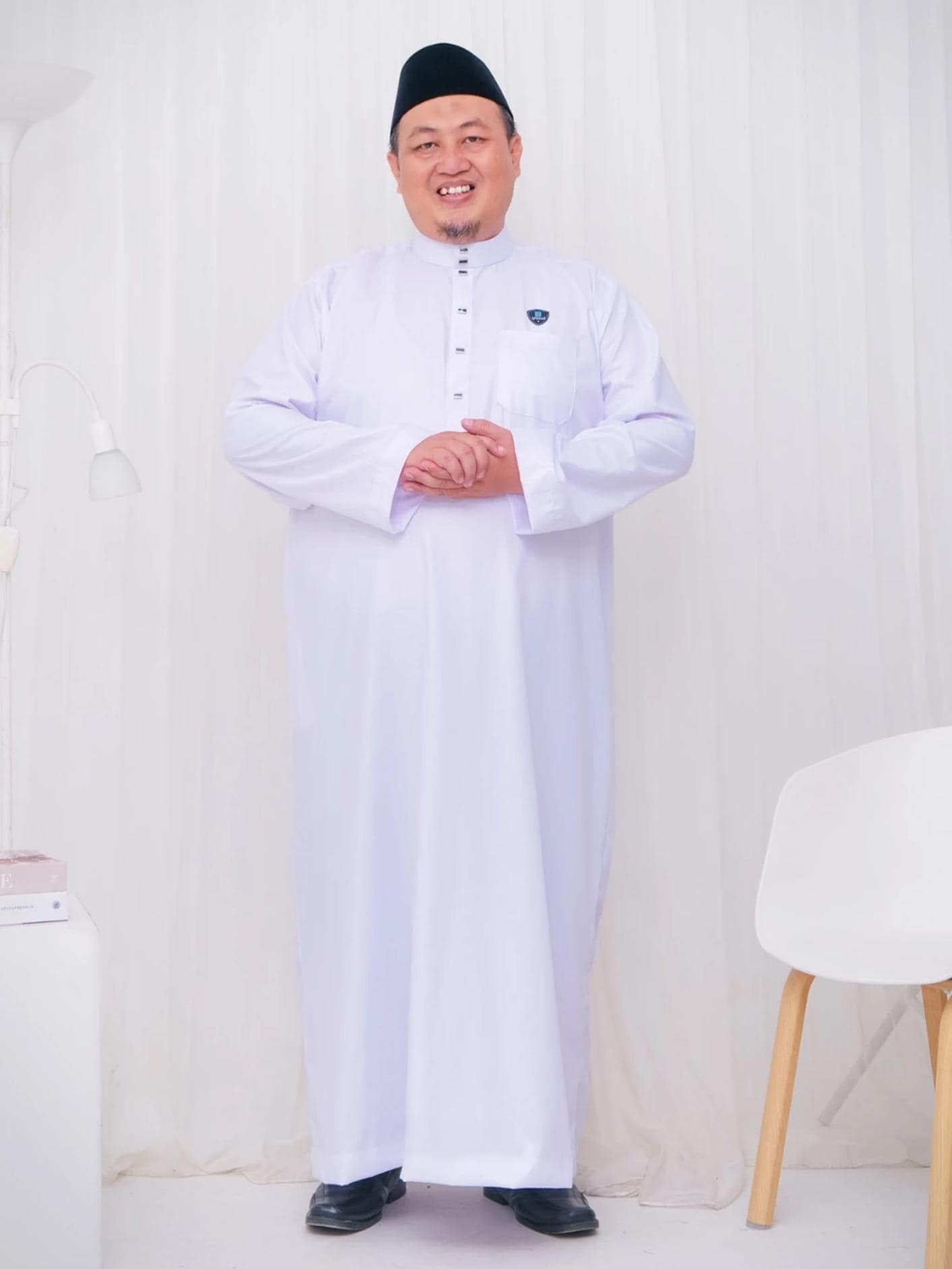 Men's Cotton Jubba Robe: Islamic Thobe, Big Size 3XL-7XL - image 5
