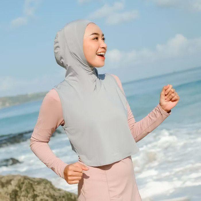 Lightweight Lycra Sport Hijab – Breathable Activewear, Modest Swim