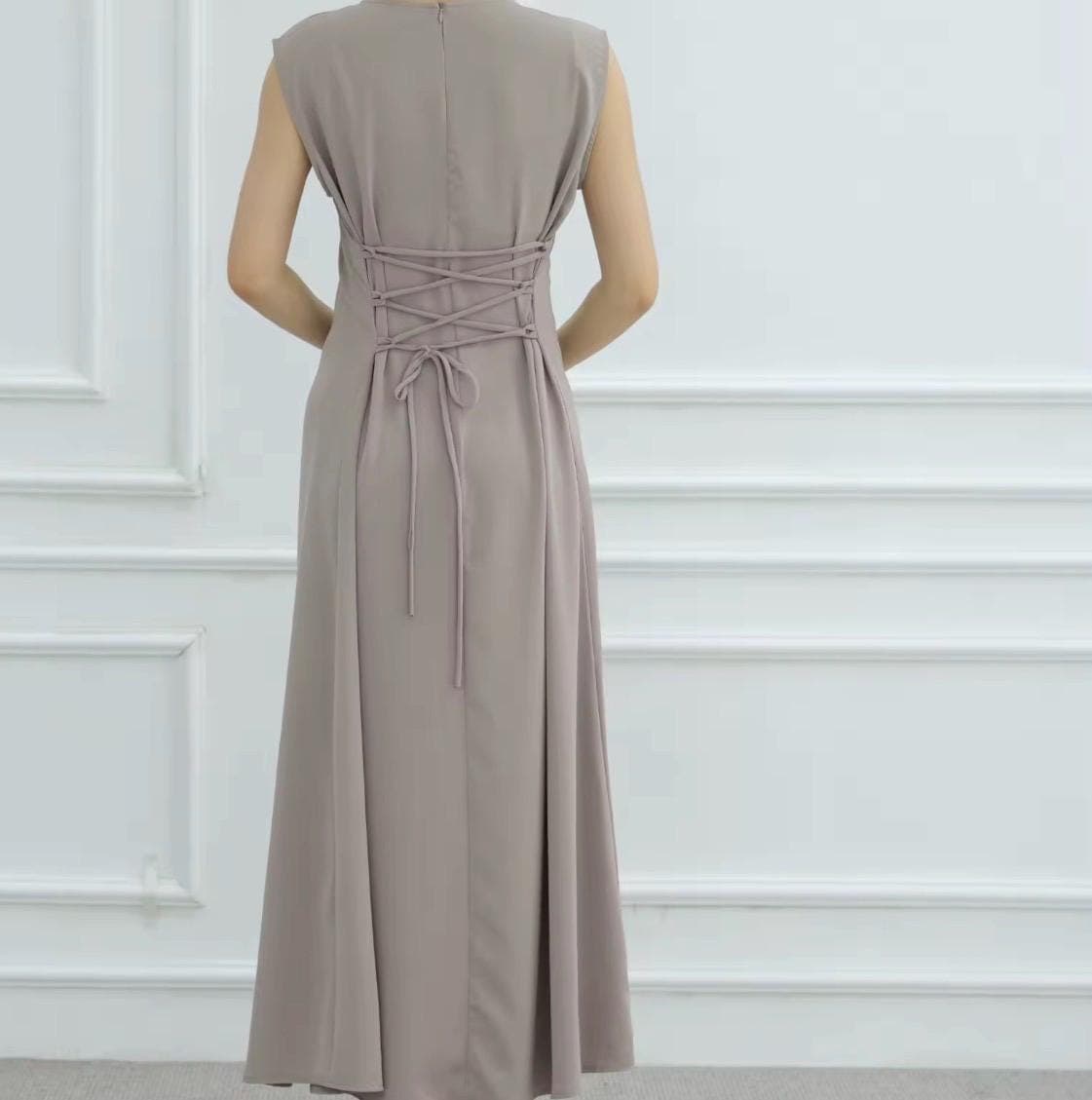 Black and Beige Butterfly Larina Eid Abaya Set - image 5