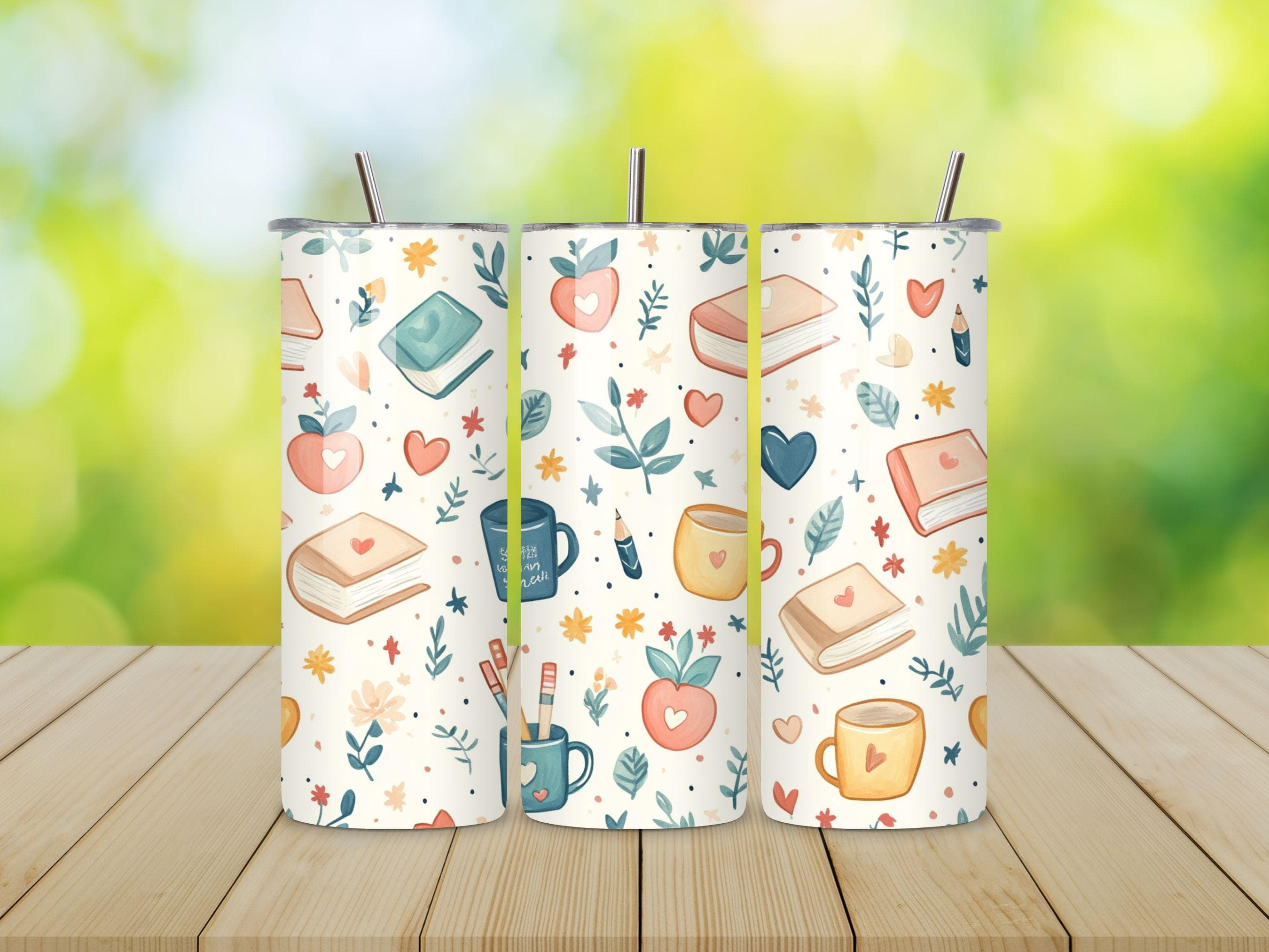 Teacher tumbler wrap - Teacher appreciation - 20oz tumbler wrap - Back to school png - Teacher tumbler- best teacher ever - Gift for teacher - image 5