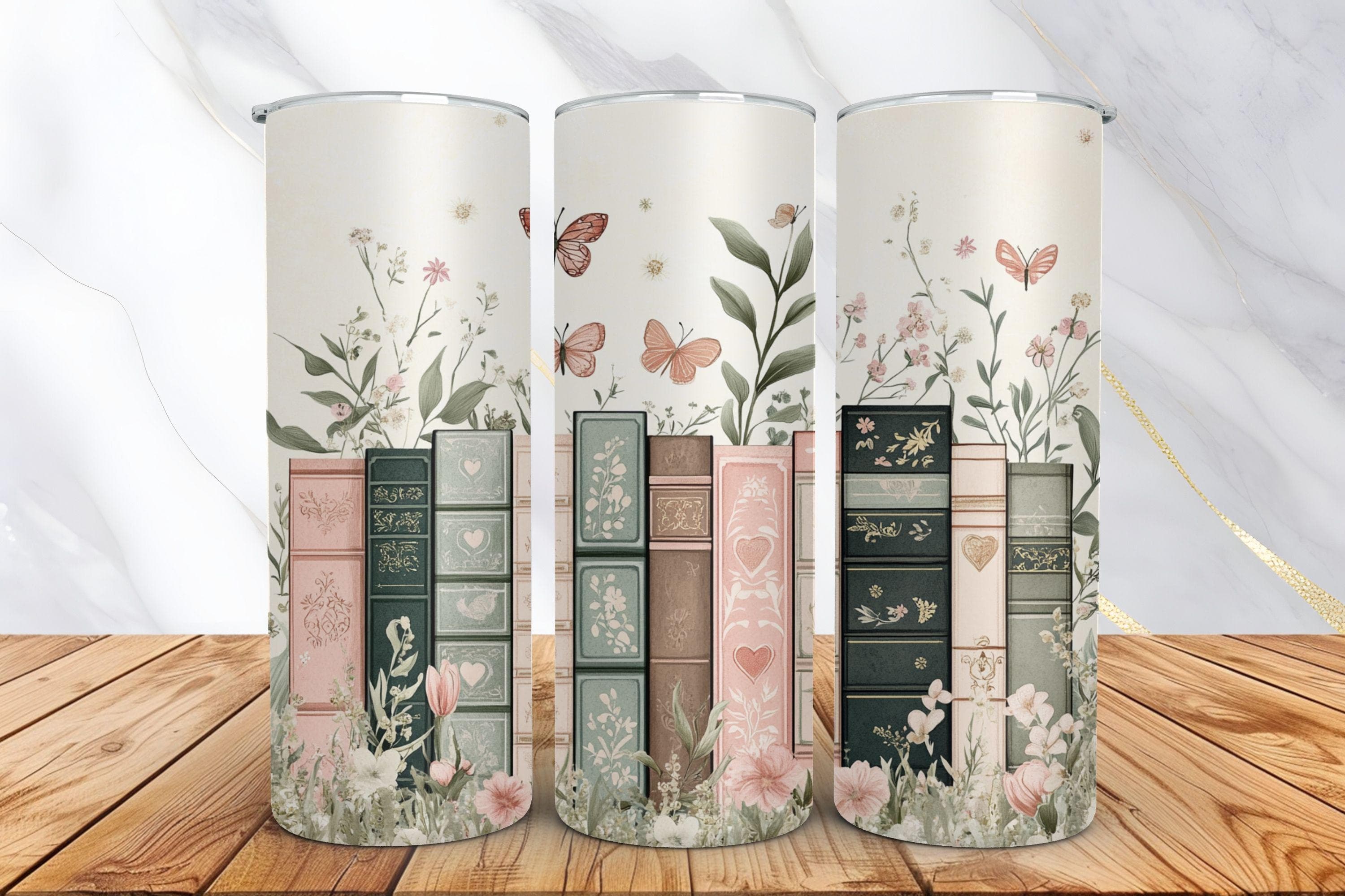 Book Tumbler Wrap, Book PNG, 20oz Tumbler Wrap Sublimation Design, Librarian gifts, Tumbler Wrap PNG, Book Lover Gifts, Digital Download