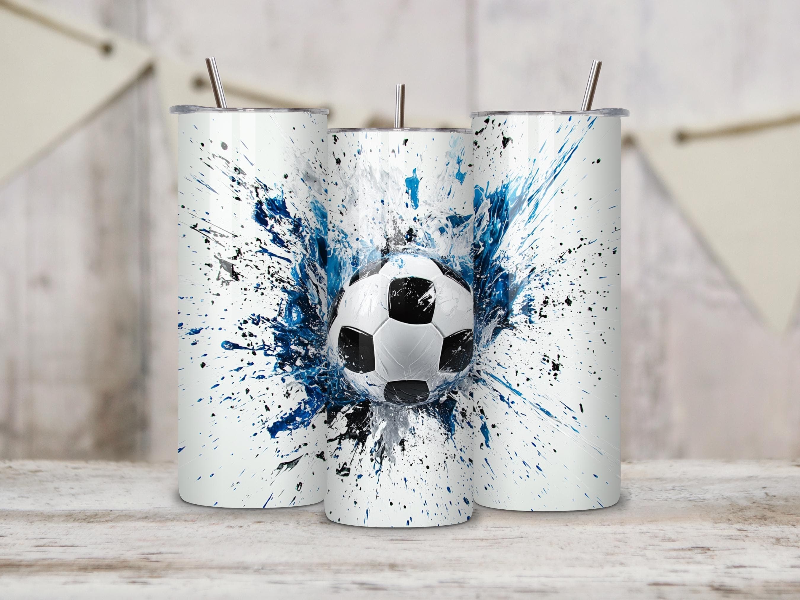 Soccer tumbler wrap, Sports tumbler png, soccer mom png, Soccer gifts, Soccer sports tumbler wrap, 3d Sublimation design, Digital Download - image 3