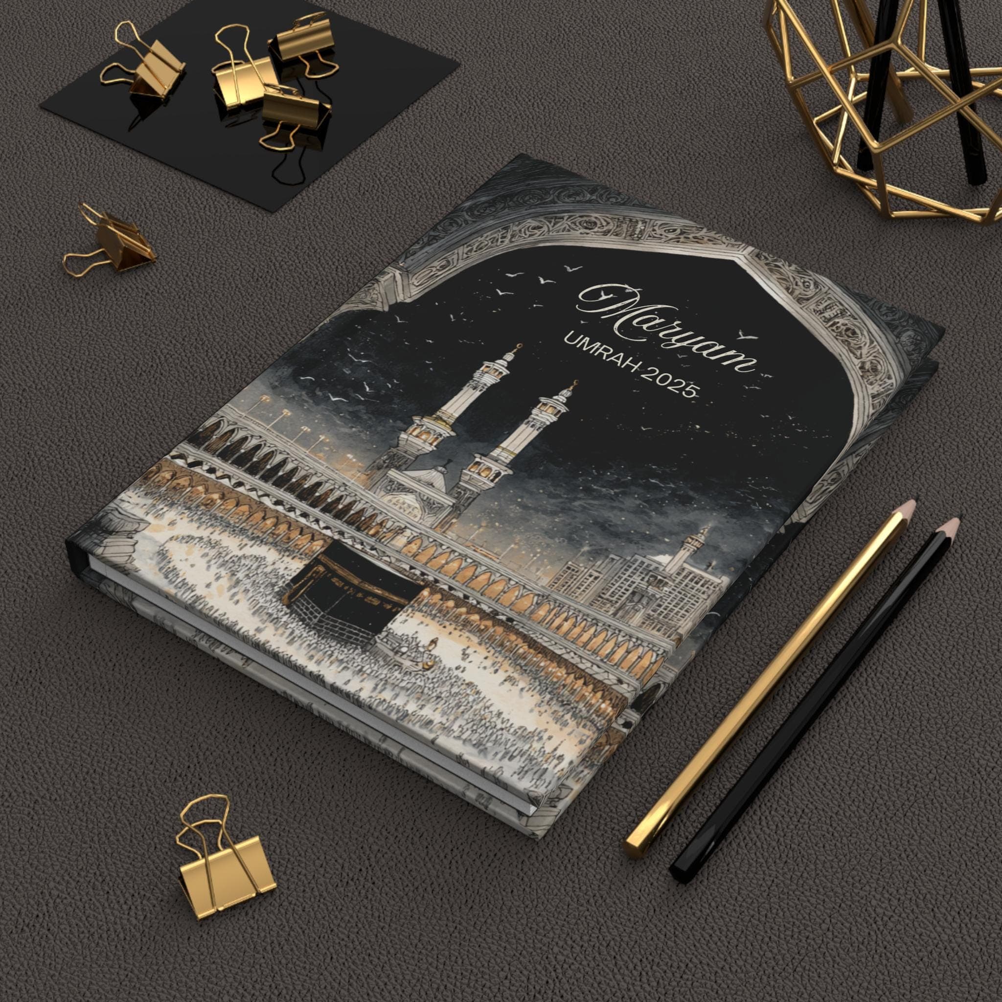 Personalized Umrah Journal, Islamic Pilgrimage Diary, Custom Hajj Notebook-Islamic Prayer-Quran Study-Ramadan Gift-Islamic Gift Planner - image 3