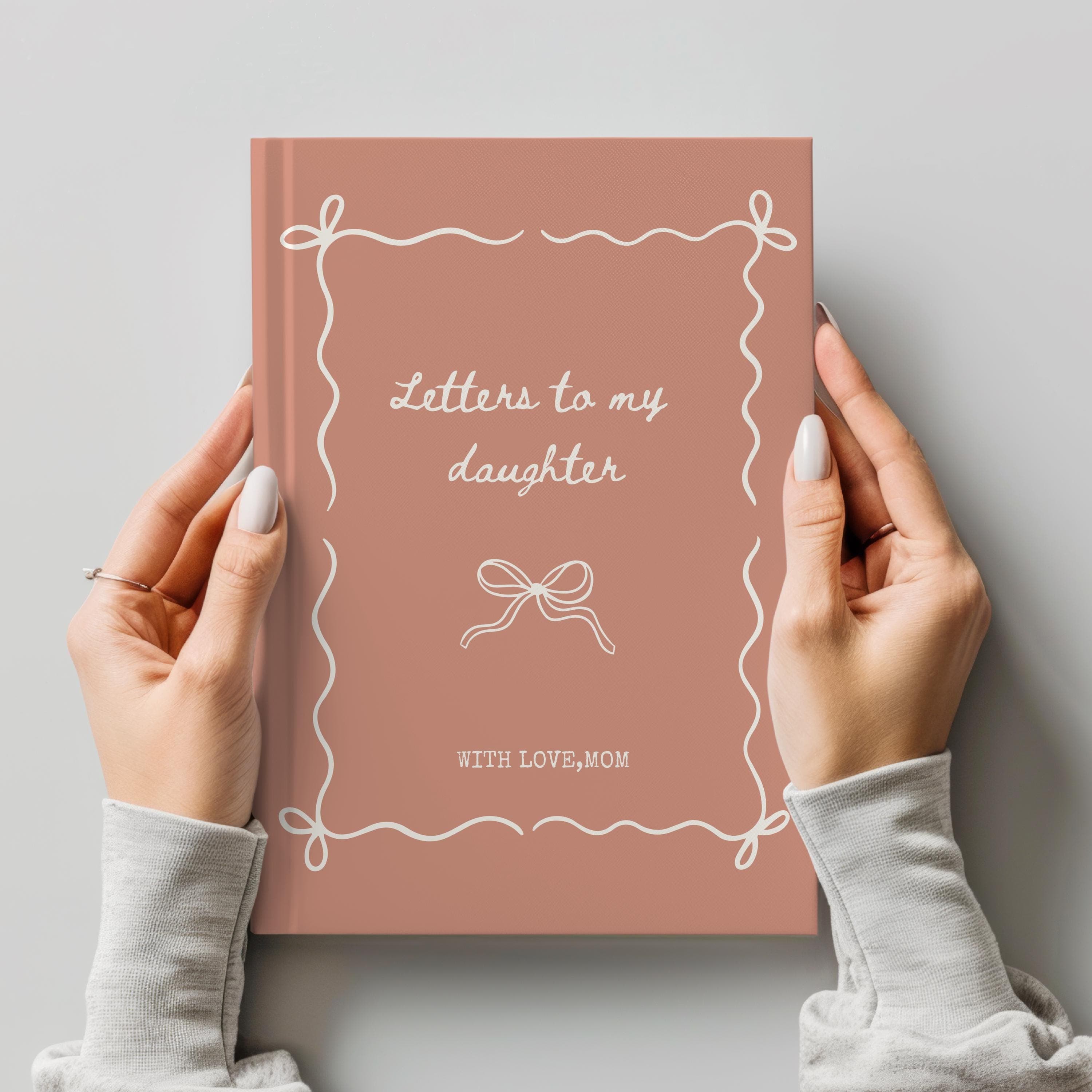 Letters to My Daughter Journal: Personalized Keepsake, New Mom Gift- Mom To Be-New Born Mother Present-Baby Girl - image 3