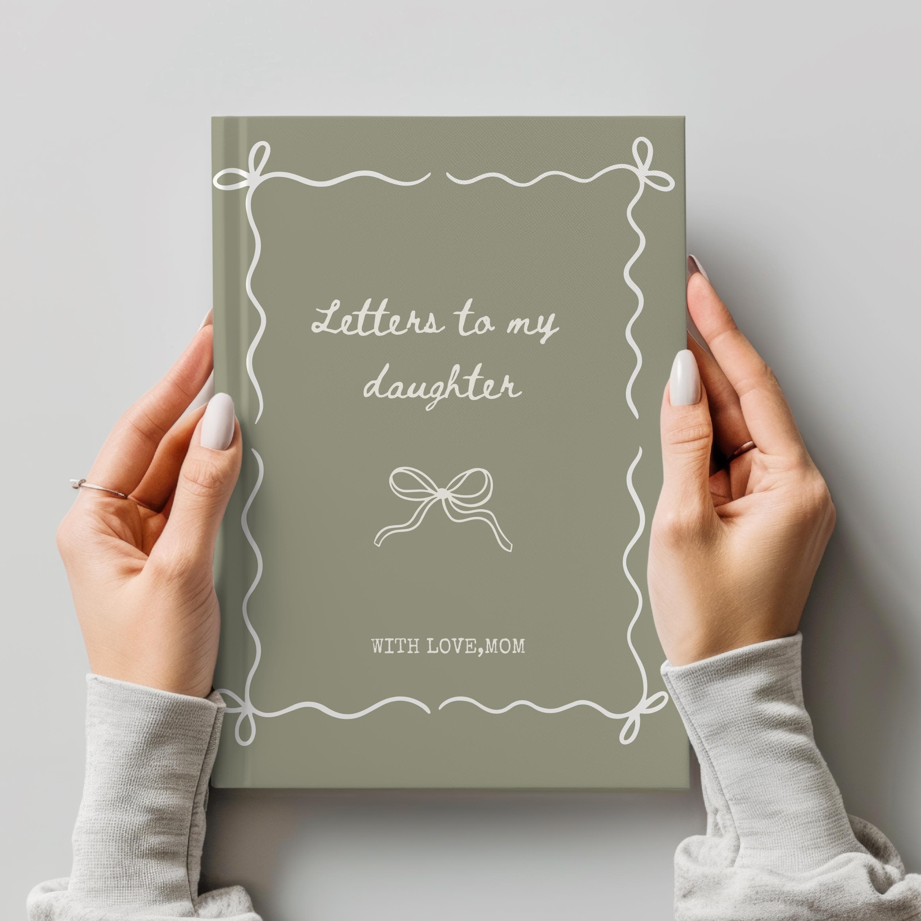 Letters to My Daughter Journal: Personalized Keepsake, New Mom Gift- Mom To Be-New Born Mother Present-Baby Girl