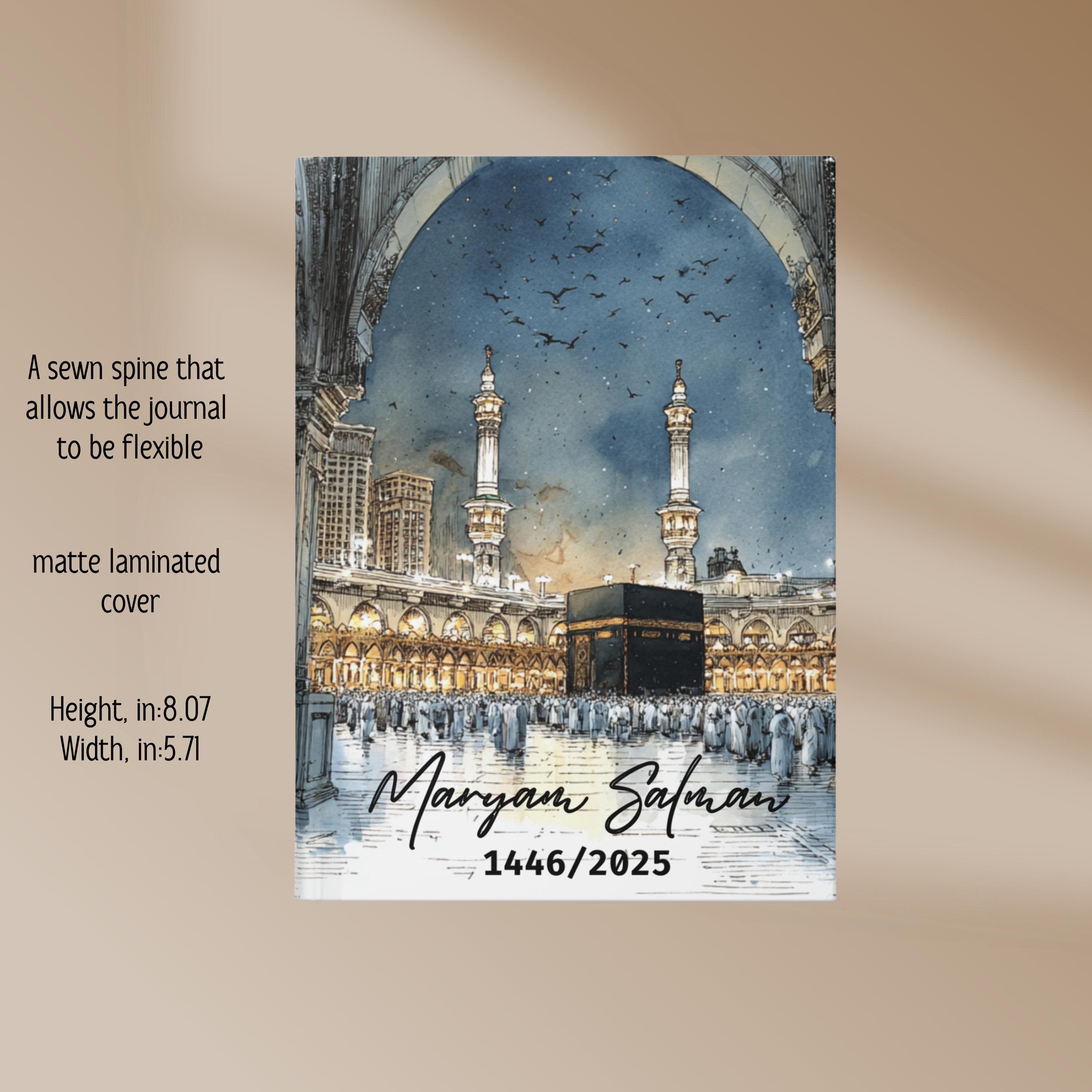 Personalized Umrah&Hajj Journal-Custom Name Umrah Gift-Umrah Mubarak Gift-Hajj Mubarak Gift-Dua Journal-Muslim Prayer Planner-Umrah Notebook - image 5