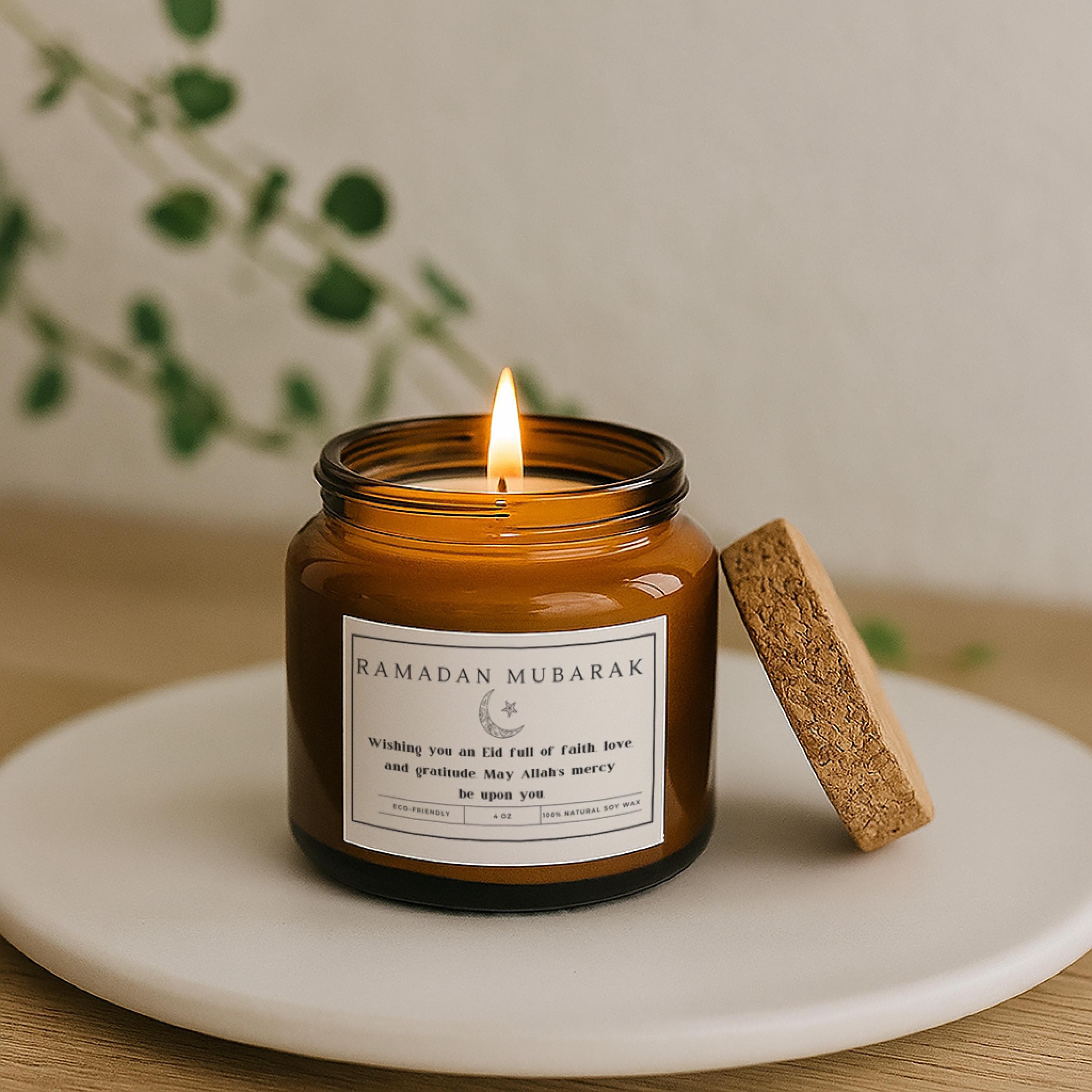 Ramadan Candle-Eid Mubarak Gifts-Ramadan Kareem-Eid Gifts For Women-Her-Him-Home-Family- Teenager Girl-Colleague- Ramadan Gifts - image 3