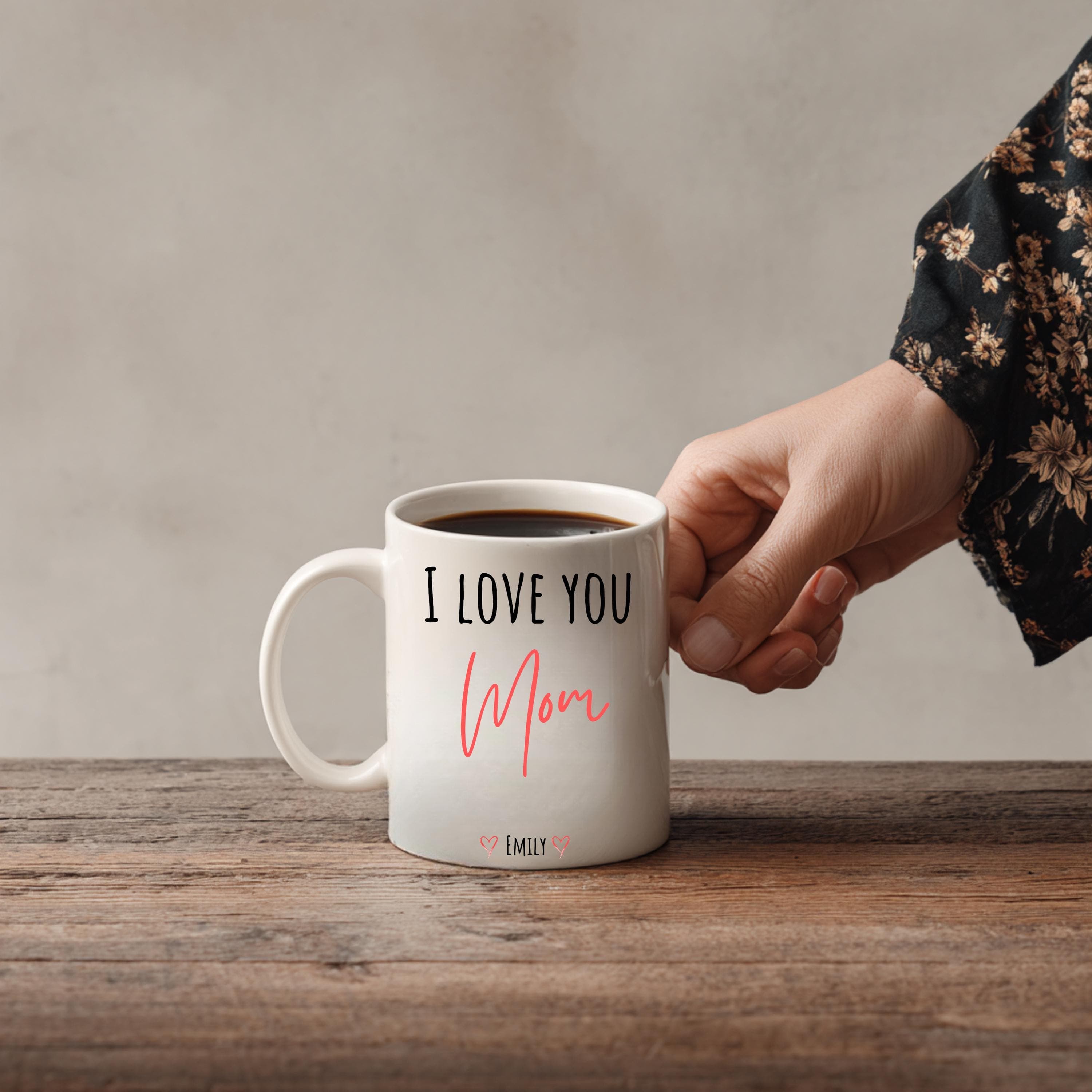 I Need You Mom Ceramic Mug,I love you Mom Tea Cup,Sentimental Gift Mom,Gifts For Mom From Daughter Son,Personalized Gift For Mother in law - image 5