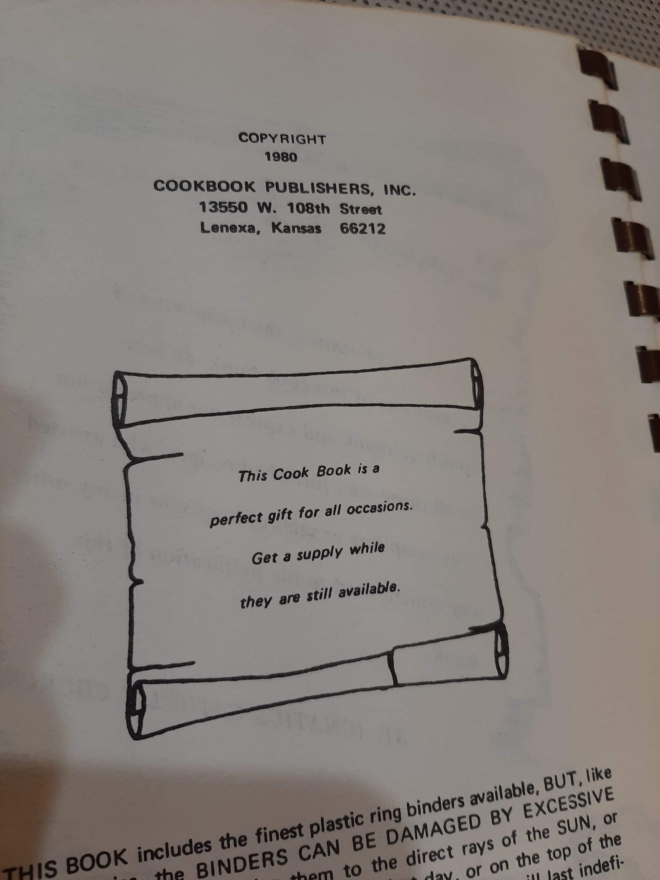 Vintage 1980 St. Ignatius Parish Catholic Church Portland Oregon "Kissin Wears Out Cookin Don't" Cookbook Church Lady Cookbook - image 5
