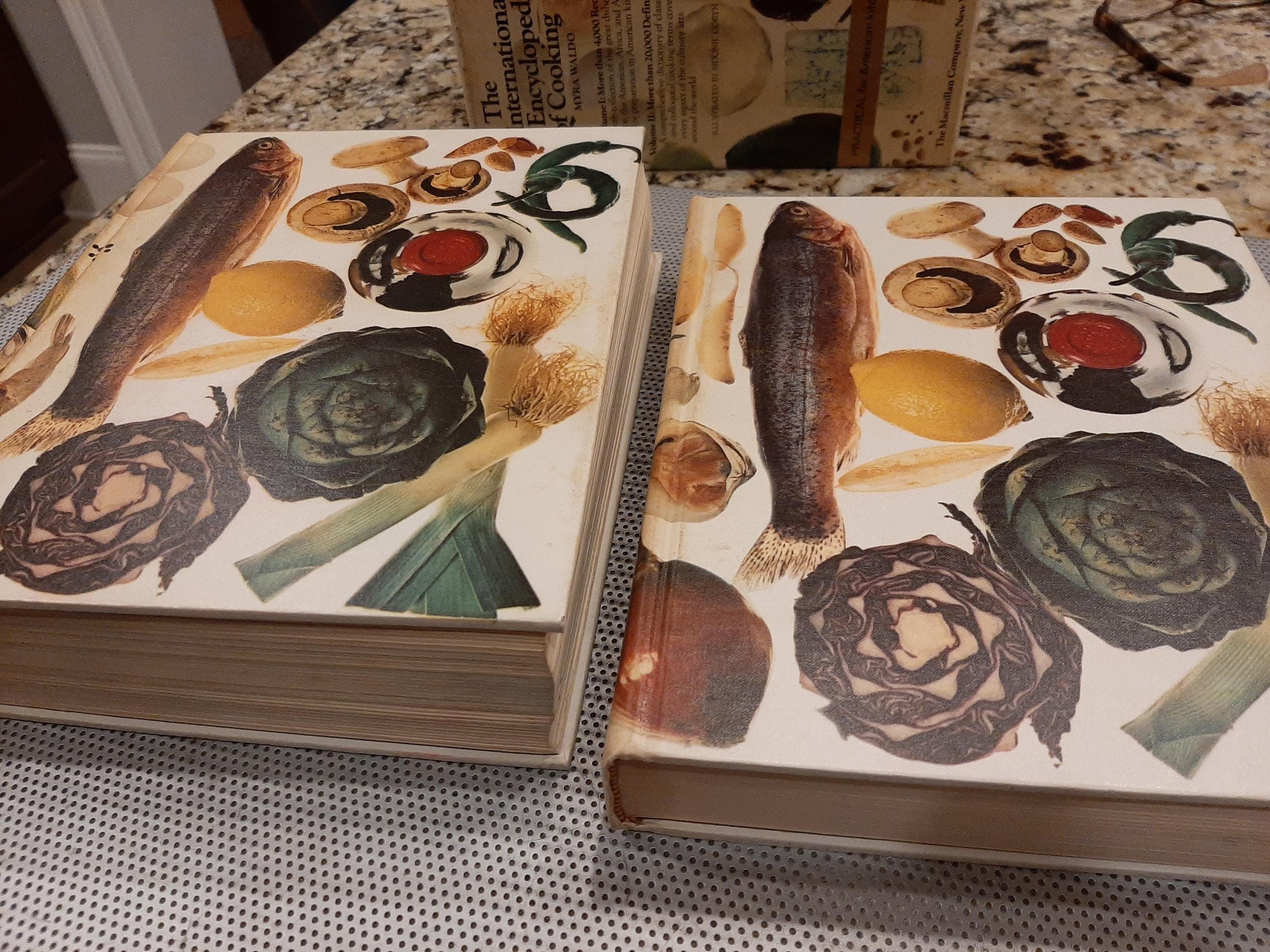 International Encyclopedia of Cooking Myra Waldo: 2 Vol. boxed set Hardcover Basic Recipes Classic Cookbooks - image 4