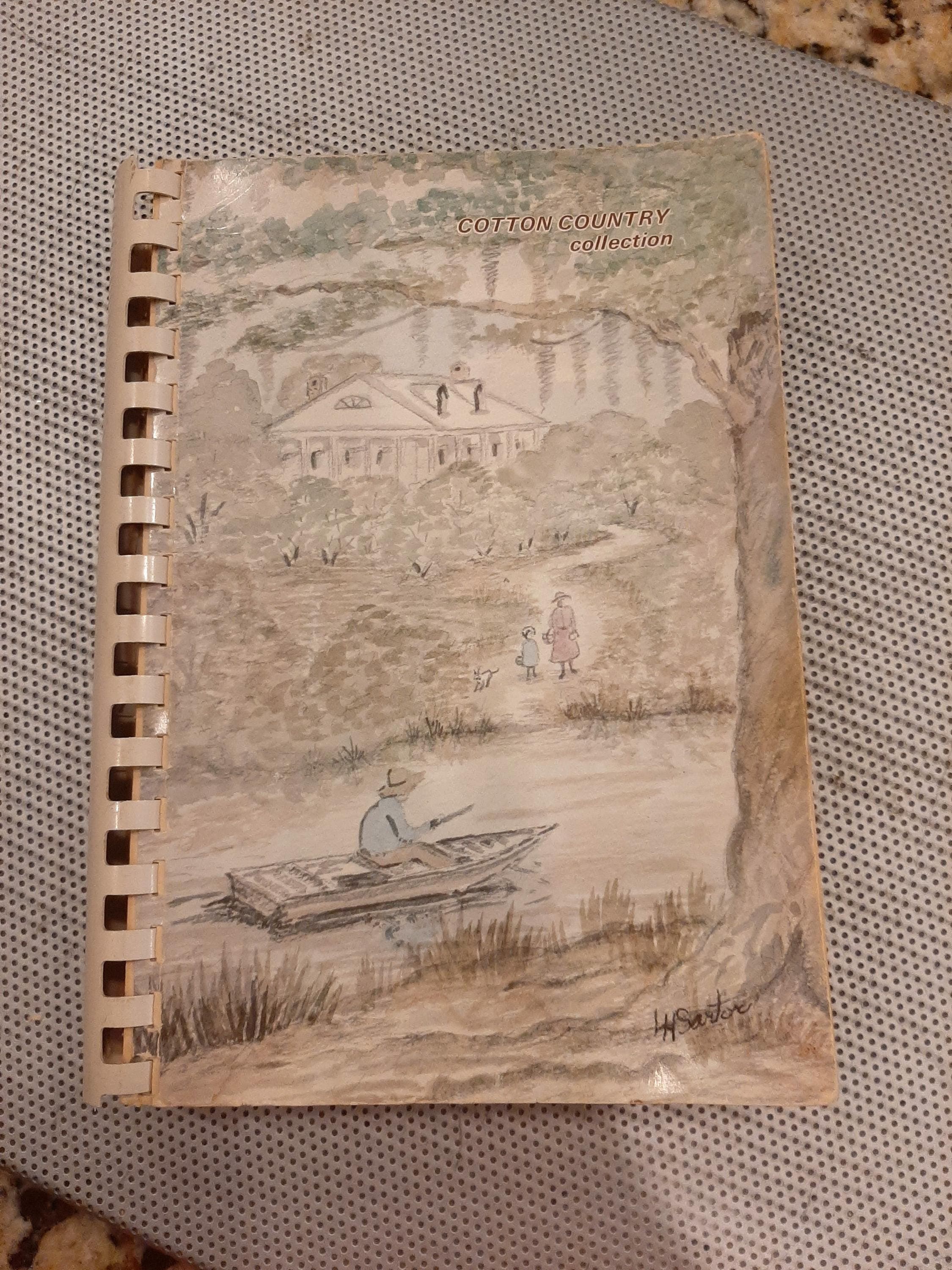 Vintage 1973 Cotton Country Monroe Louisiana Cookbook Charity League - image 3