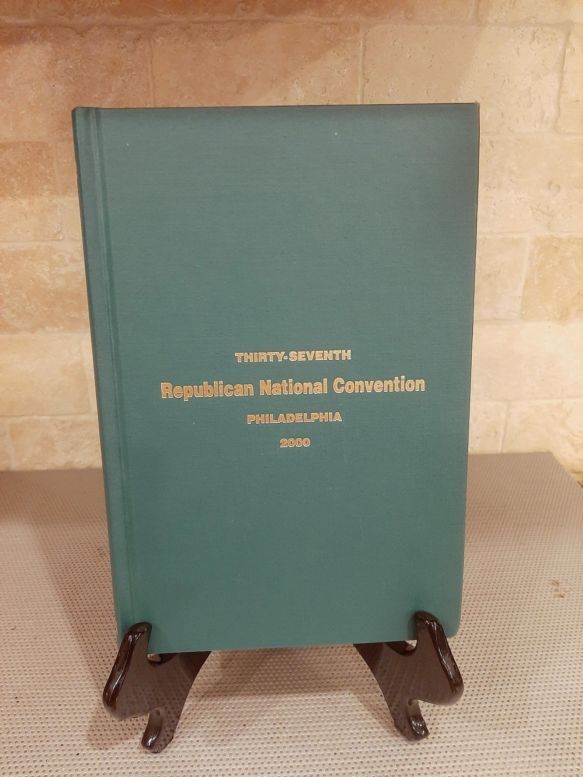 Republican National Convention 2000 Philadelphia PA Bush Cheney Political Book - image 3