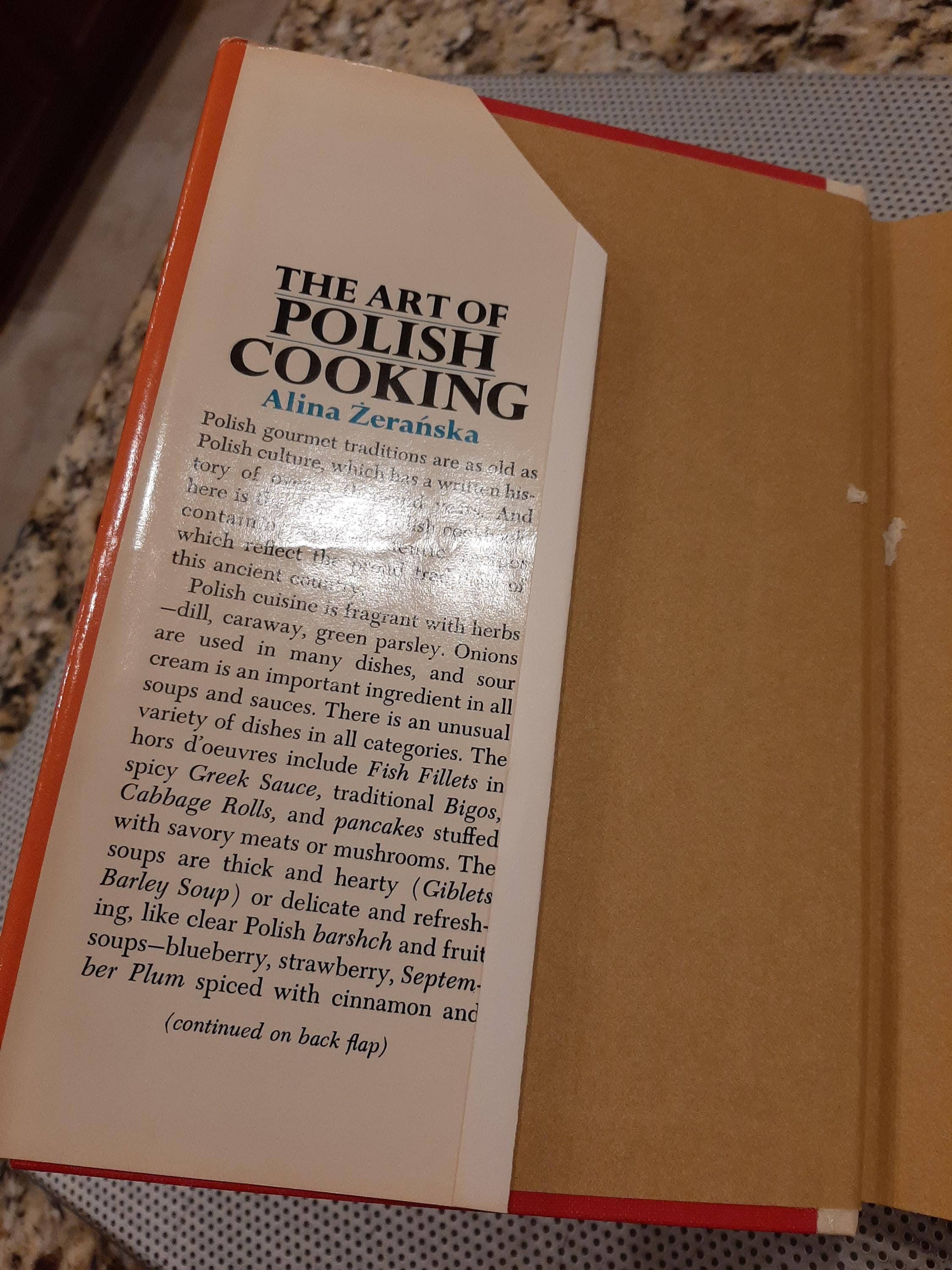 The Art of Polish Cooking by Alina Zeranska Hardcover Book Vintage 1968 - image 3