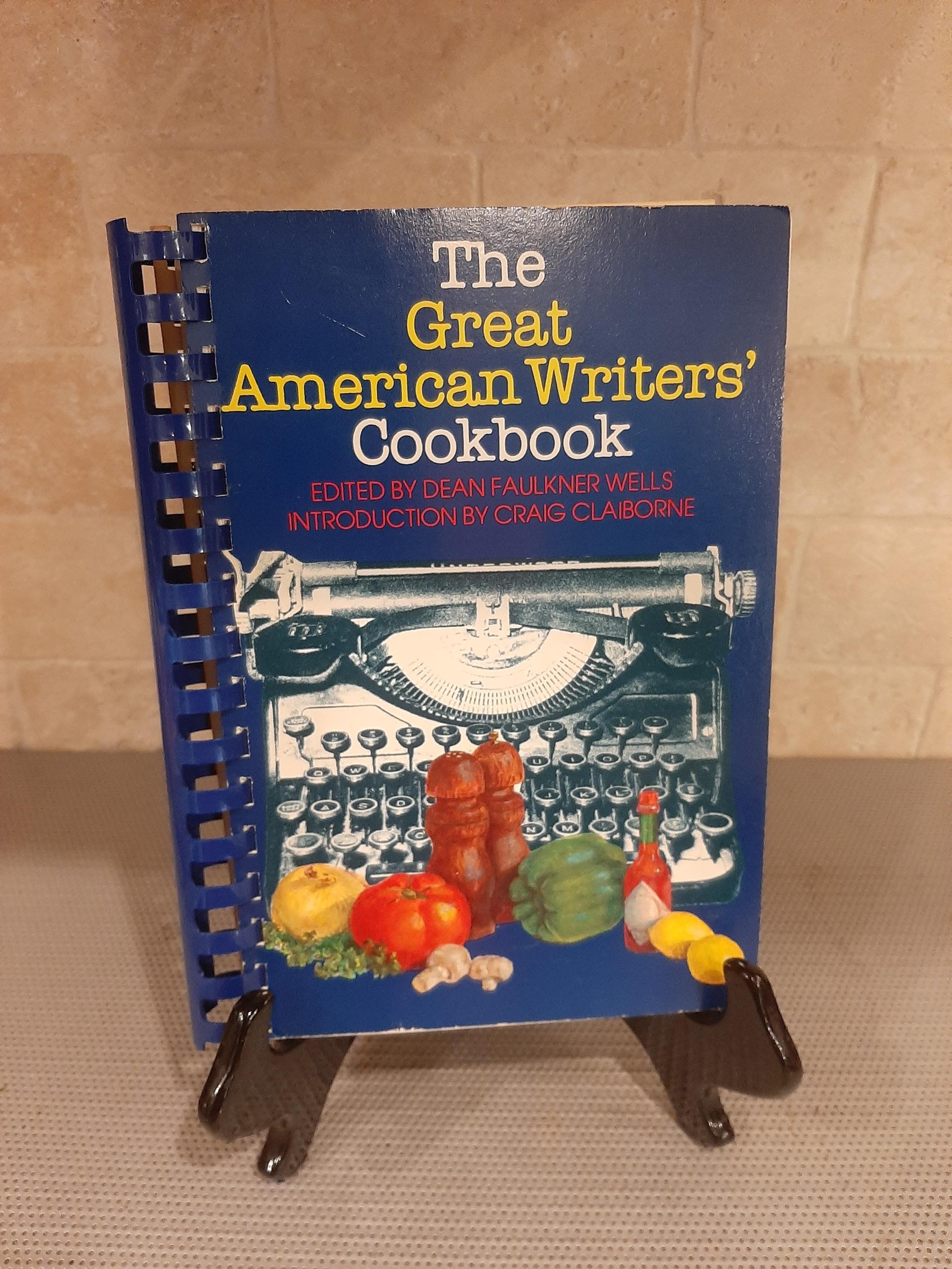 Great American Writers Cookbook Vintage 1981 Dean Faulkner Wells SIGNED Thad Cochran Mississippi US Senator