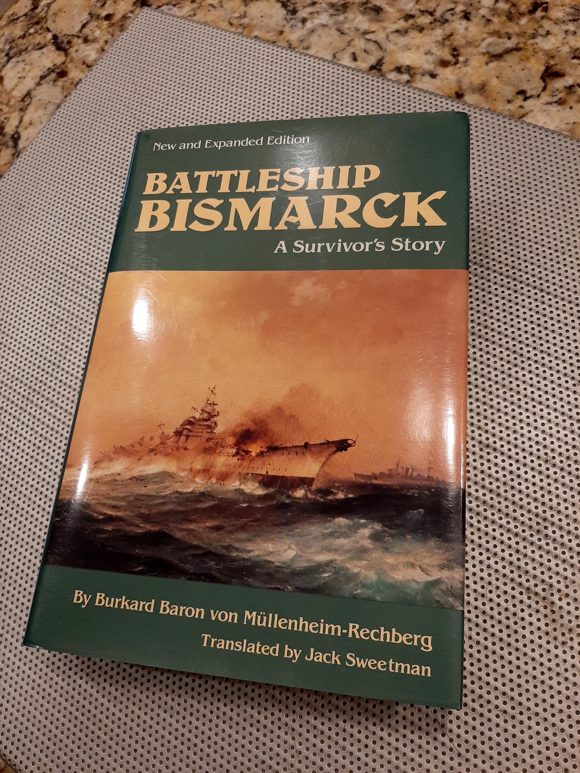 Battleship Bismarck A Survivor's Story 1st Edition 1st Printing Hardcover World War II Book - image 5