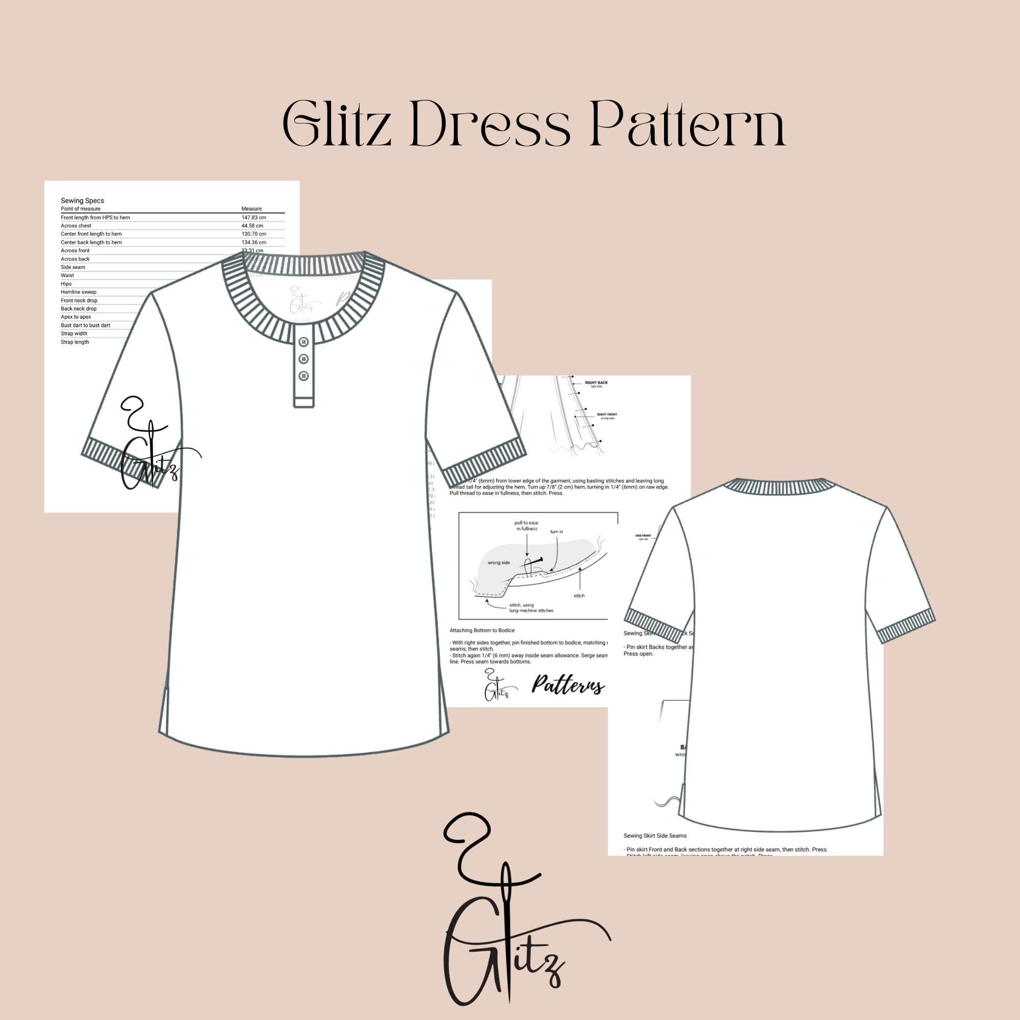 Mens Henley T Shirt Sewing Pattern PDF, Short Sleeve Casual Tee Pattern, Button Neck Shirt Pattern, Easy Sewing Pattern, Men Top - image 4