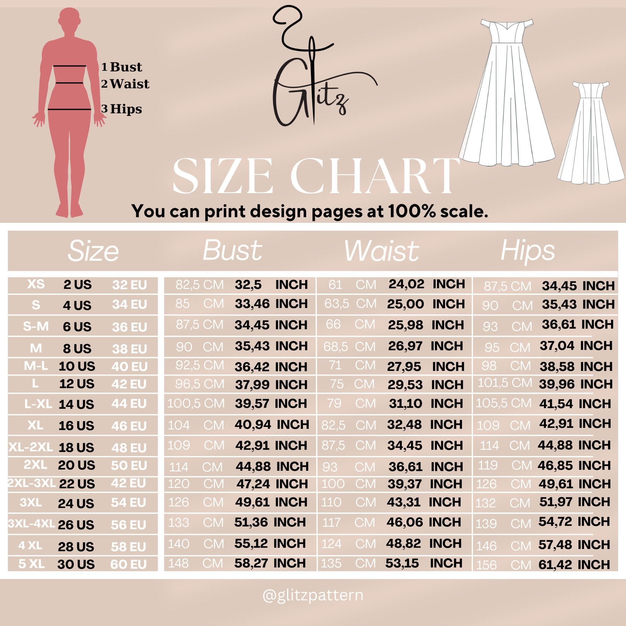 Aurora Off Shoulder Gown Sewing Pattern, Bridesmaid & Cocktail Dress (PDF Pattern) - image 4