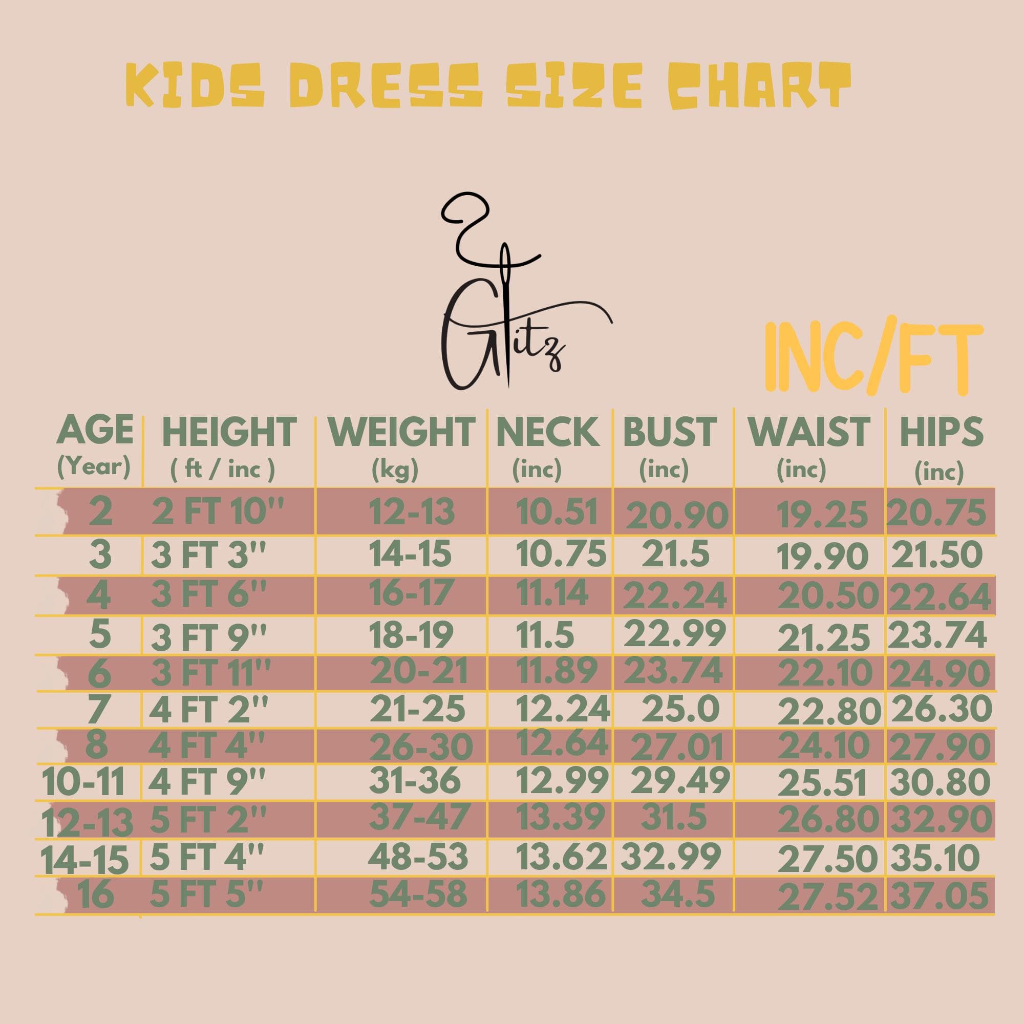 Girls' Puff Sleeve Midi Dress Sewing Pattern (PDF) - image 5