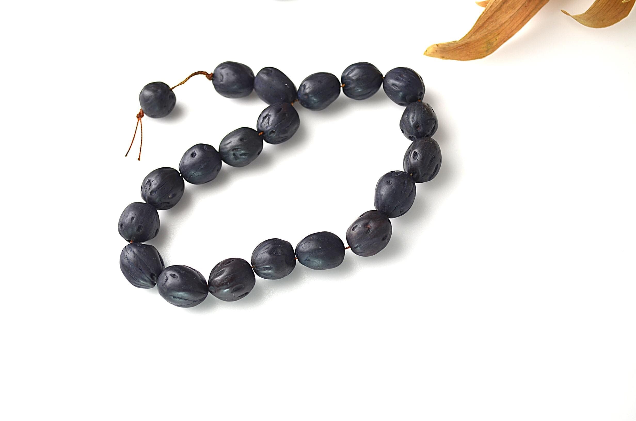 Natural Juniper Seed Worry Beads, Short Pocket Tasbih, Rustic Seed Rosary, Personalized Prayer Beads, Mens Gift, Authentic Turkish Efe Beads - image 4