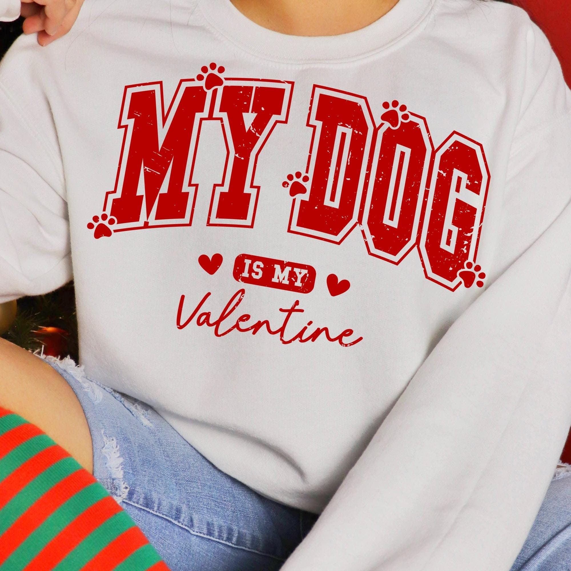 Dog Valentine PNG | Retro Valentine Sublimation Design for Dog Moms | Instant Download | Dog Mom Valentine's Design | Valentine's Graphic