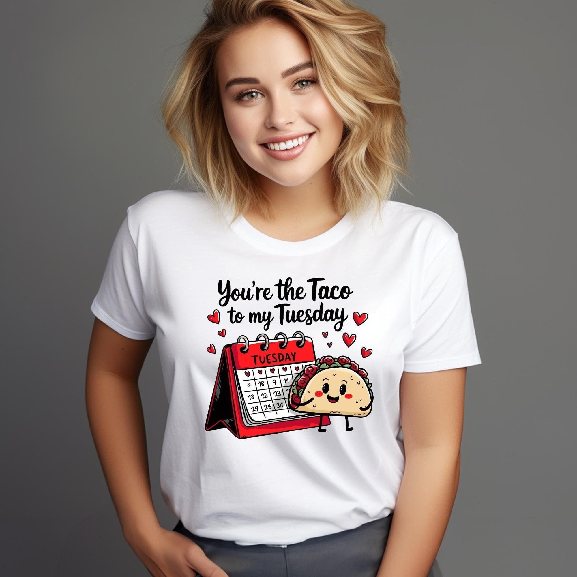 You're The TACO To My Tuesday SVG | Funny Couple PNG | Valentine’s Day Shirt Design | Digital Download