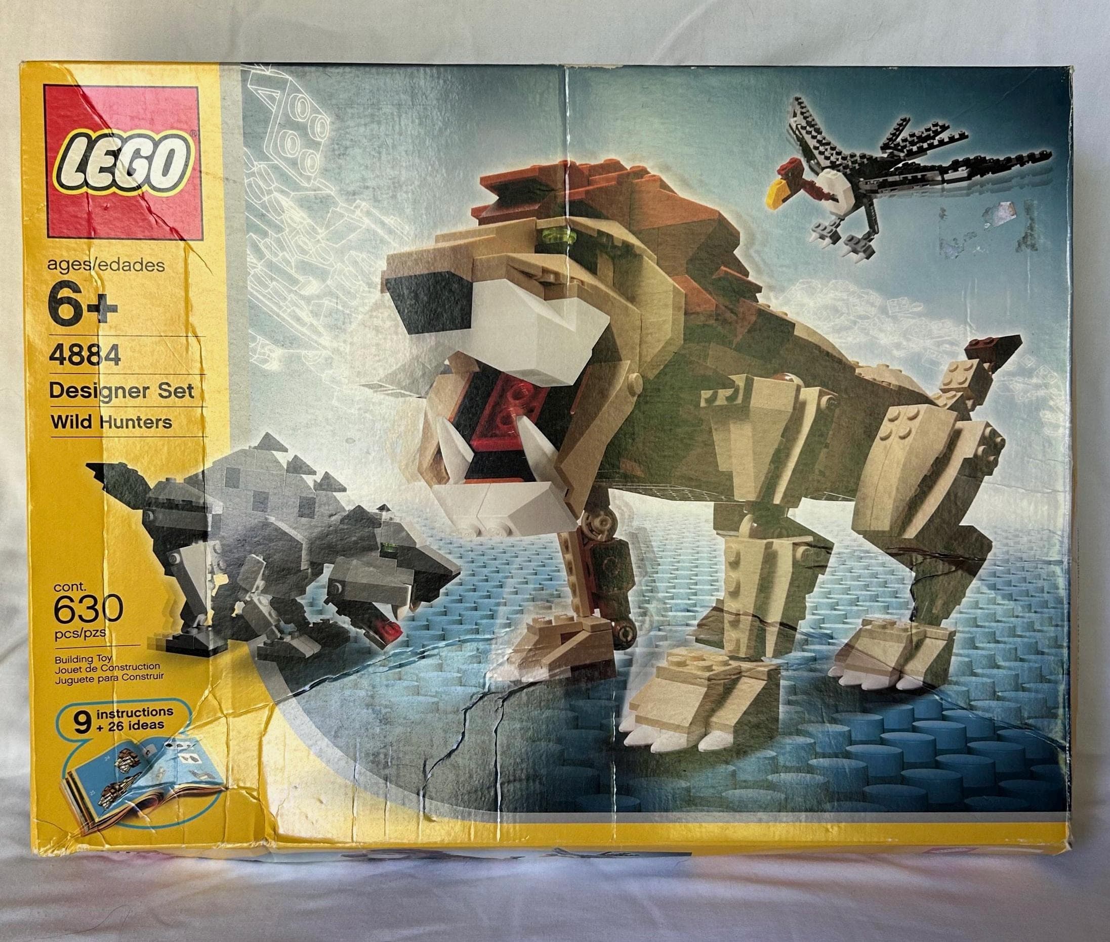 LEGO Designer Set 4884 Wild Hunters 2005 used, complete, 630 pcs Ages 6+