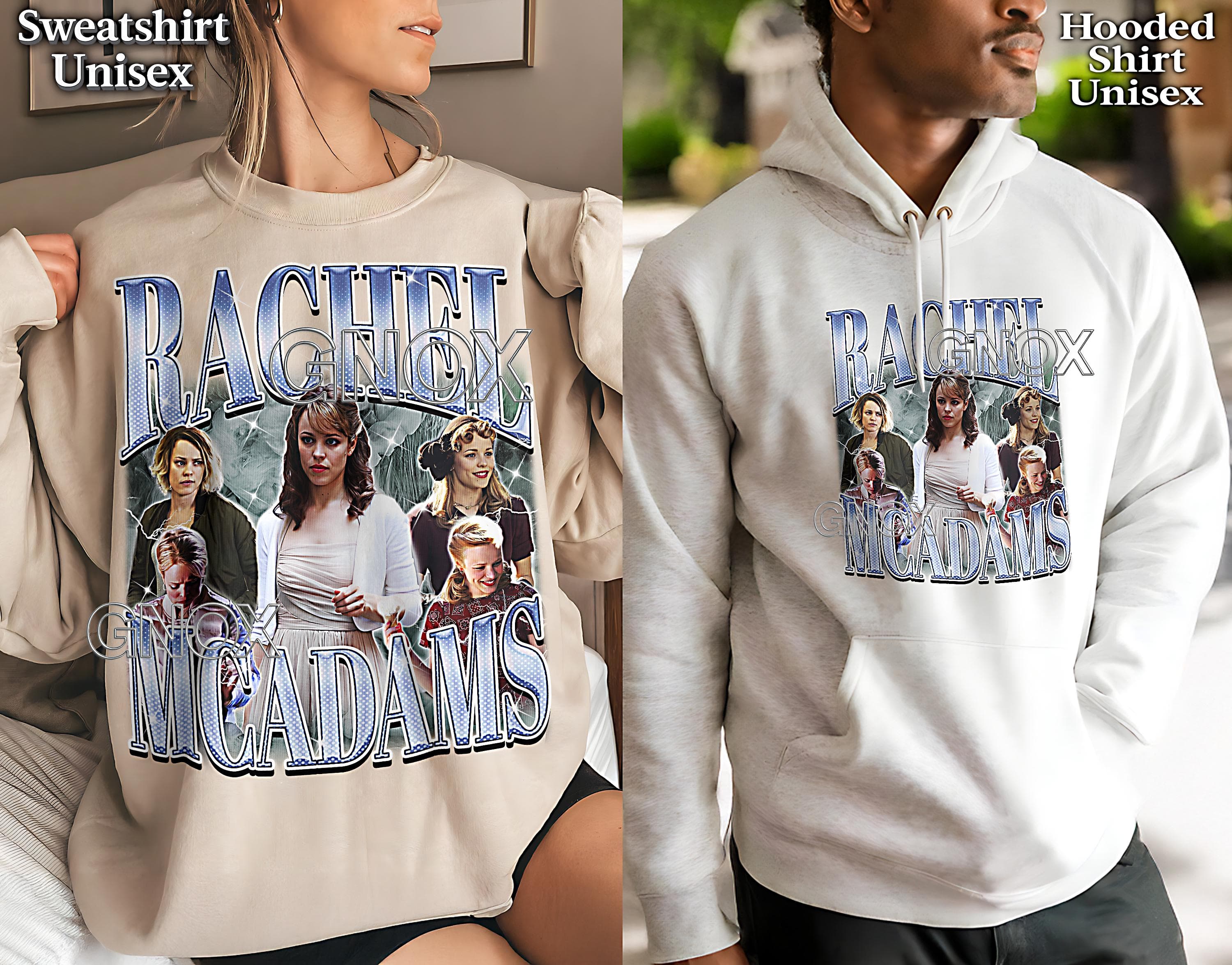 RACHEL MCADAMS Shirt, Rachel McAdams Retro Tshirt, Rachel McAdams Tees, Rachel McAdams Retro 90s Sweater, Rachel McAdams Merch Gift #saf - image 5