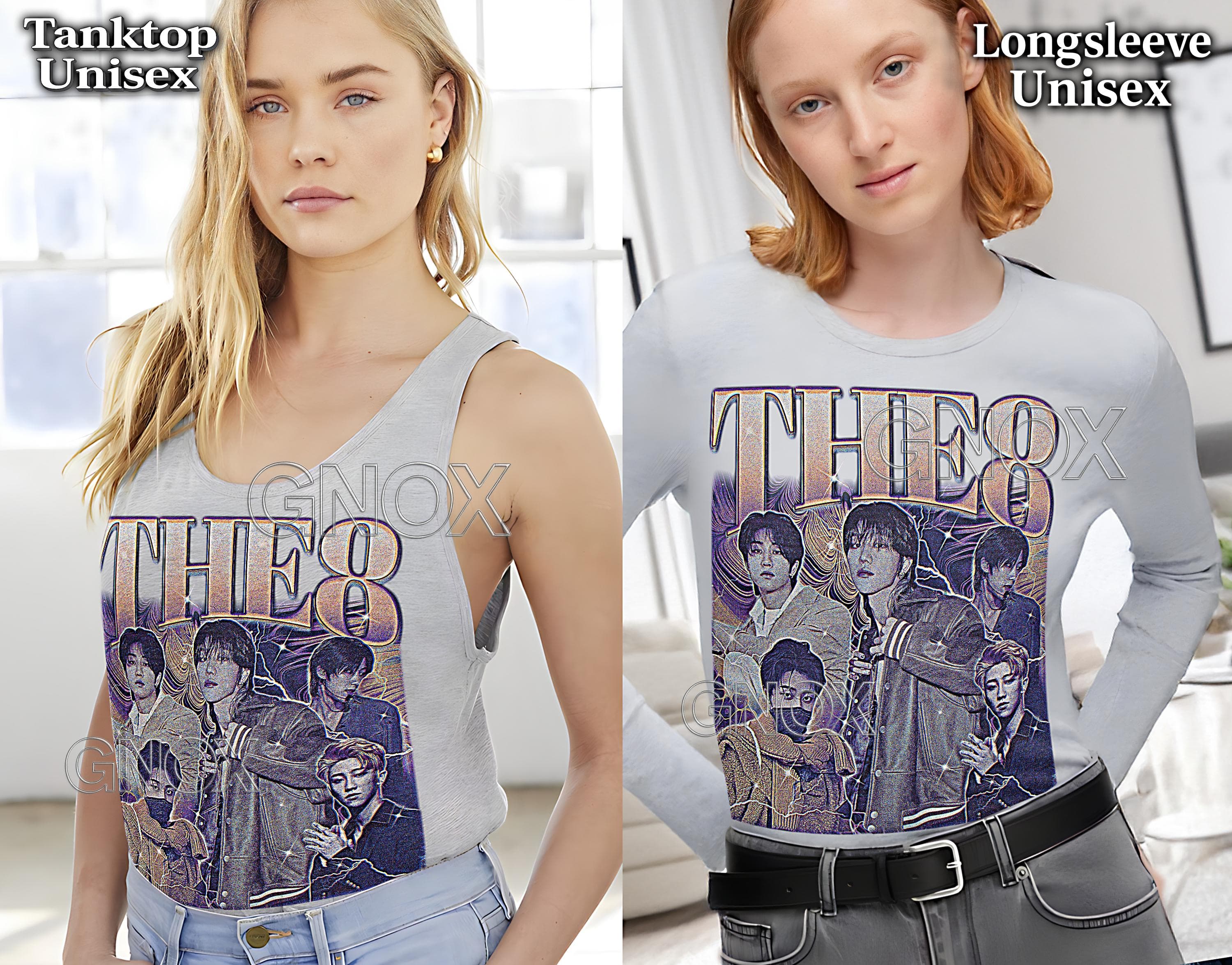 THE8 Kpop Idol Shirt, The8 Retro Tshirt, The8 Fan Tees, The8 Retro 90s Sweater, The8 Merch Gift, Kpop Gift, Kpop Merch Shirt #saf - image 5